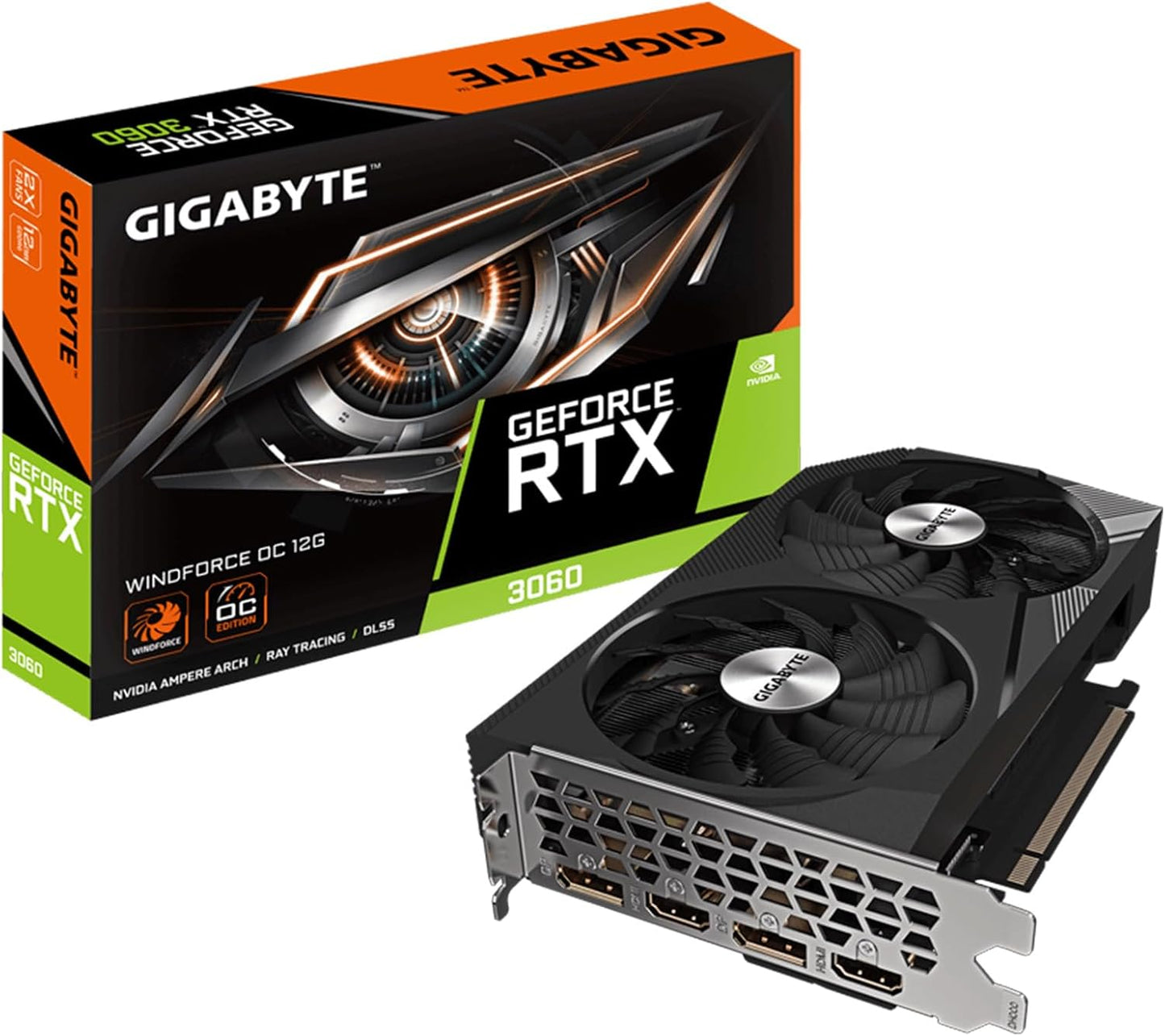 GIGABYTE GeForce RTX 3060 WINDFORCE OC 12G Graphics Card Review