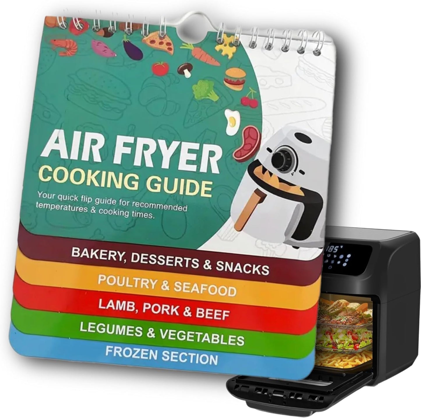 Air Fryer Magic Guide & Cookbook by Silreck