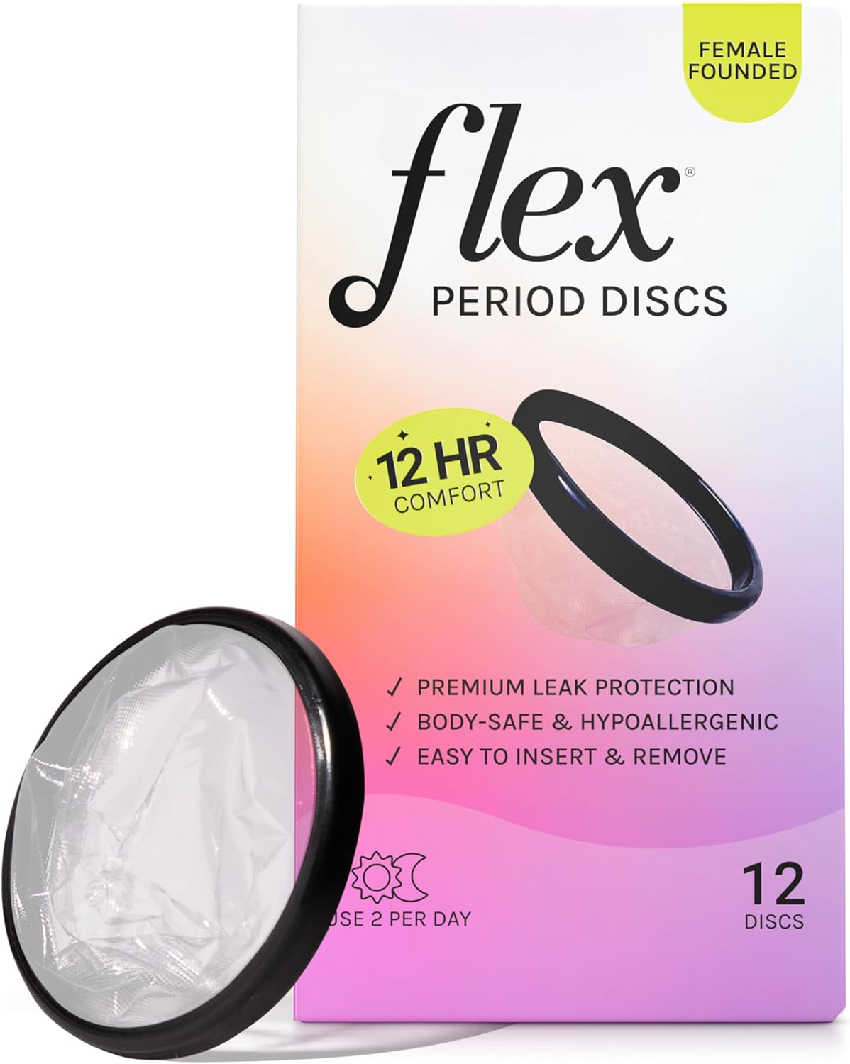 Flex Menstrual Discs | Cramp Relief | Beginner-Friendly Tampon Alt