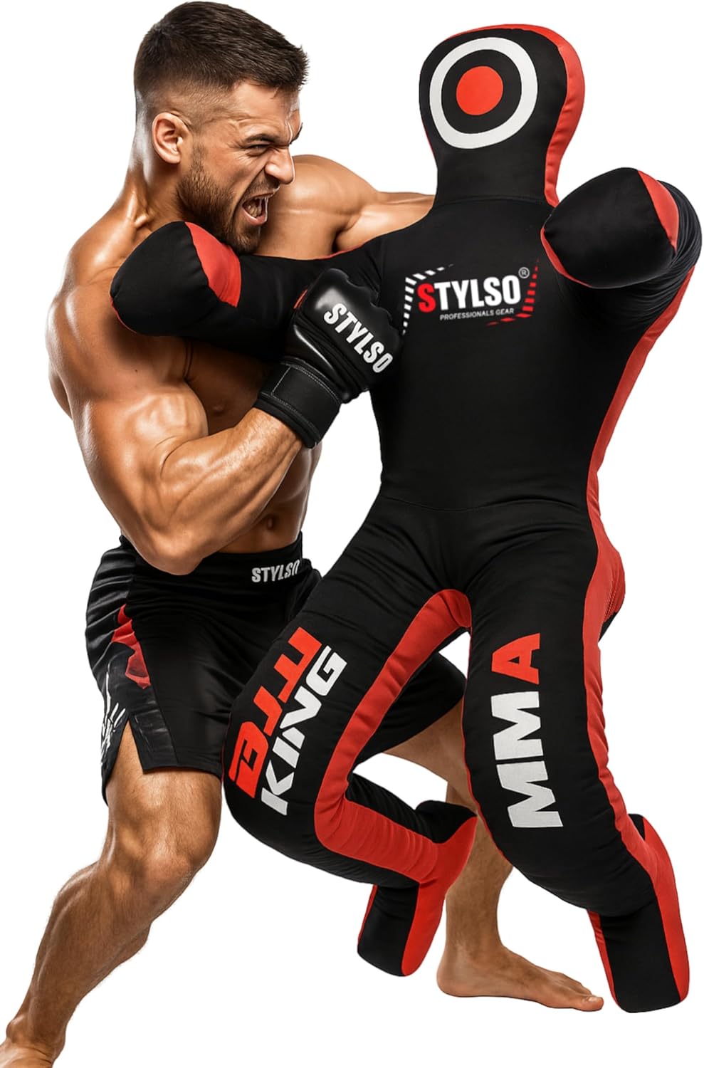 Un-Filled Grappling Dummy for BJJ MMA Judo Karate Practice