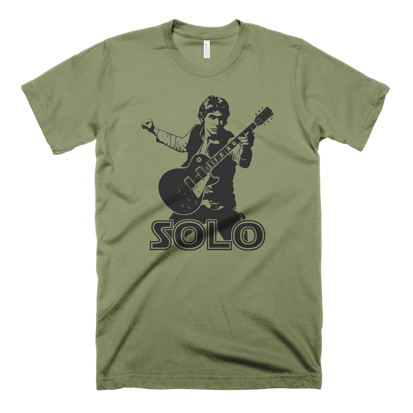 Vintage Guitar Band Tee - Handmade Fun Gift