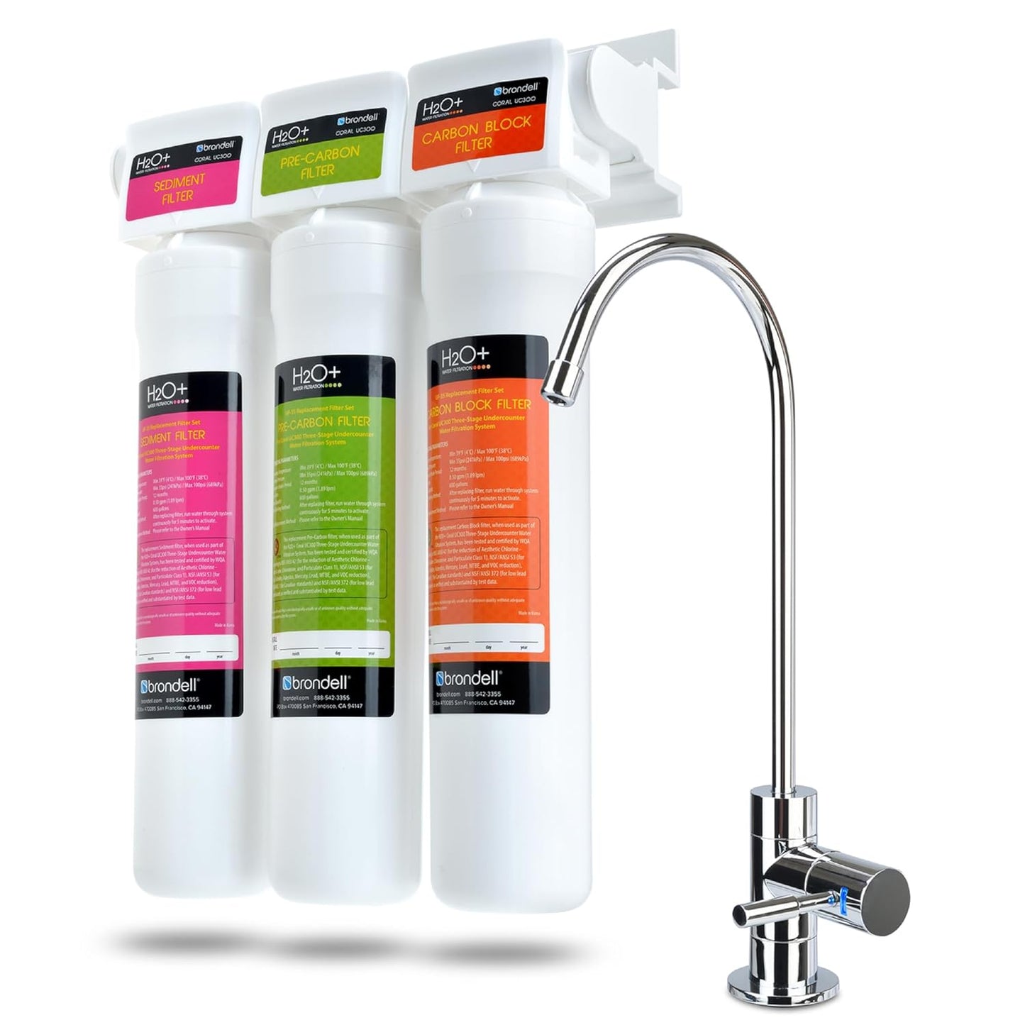 Brondell Coral UC300 Under Sink Water Filtration System Review