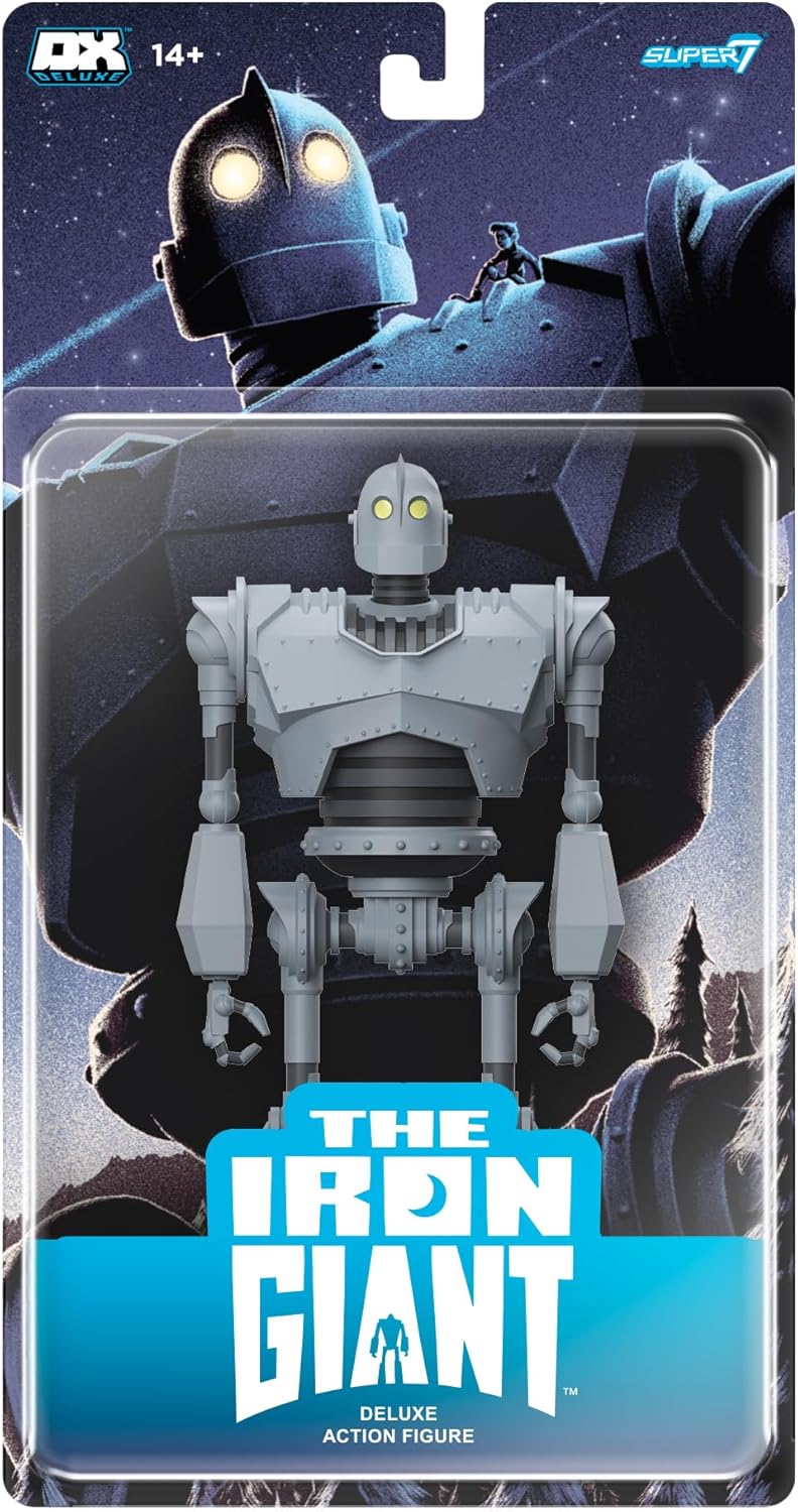 Super7 Deluxe Iron Giant 7-Inch Action Figure for Collectors