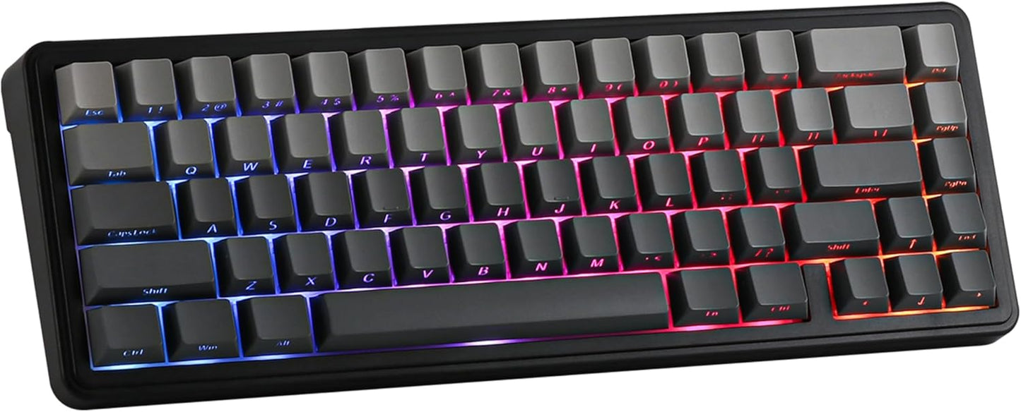 EPOMAKER F65 Wireless Mechanical Keyboard: Hot-Swappable, RGB Backlit