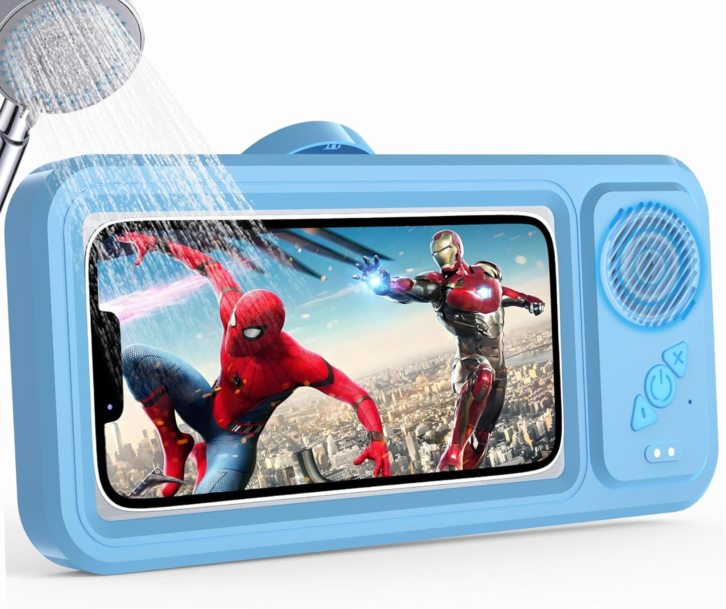 Waterproof Shower Phone Holder with 360 Rotation + Speaker by Fanlory