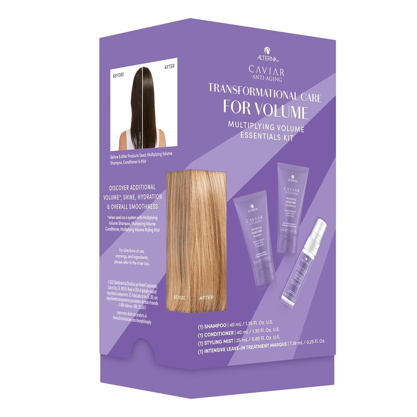 Alterna CAVIAR Multiplying Volume Kit - For Fine Hair
