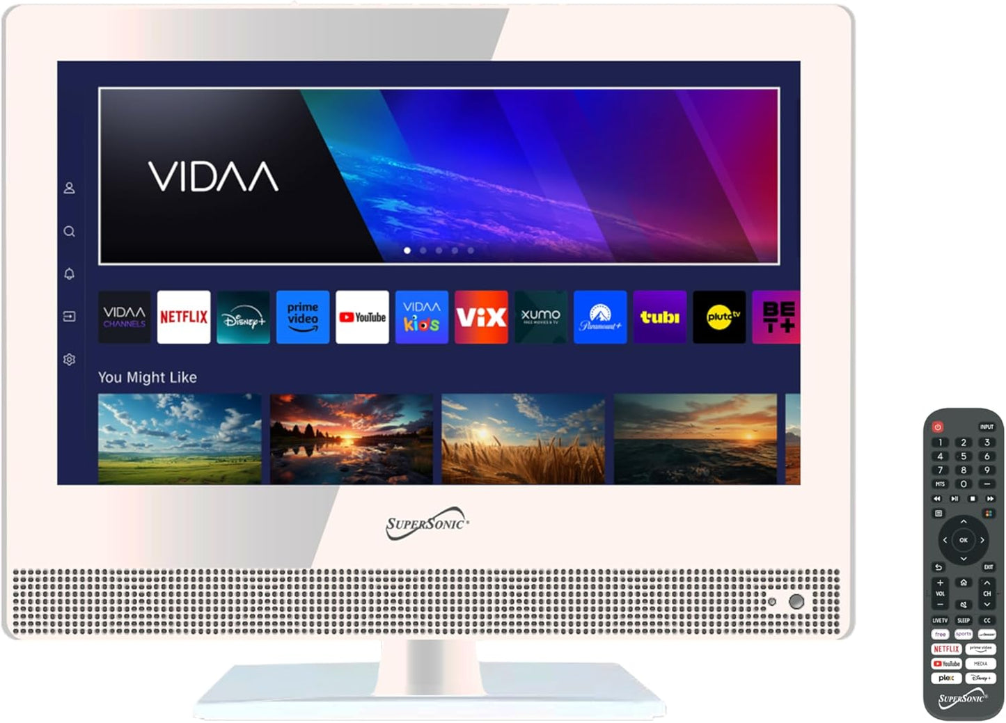 Supersonic Smart LED TV, Perfect for Any Space!
