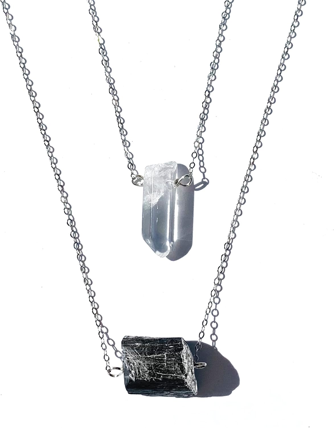 Raw Small Aquamarine Gold Necklace for Unique Style Lovers