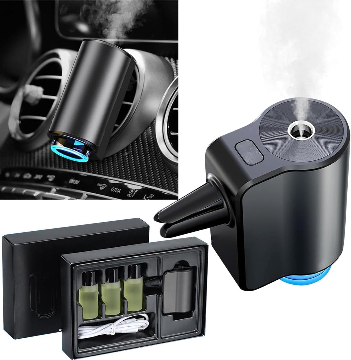 Rechargeable Car Aroma Diffuser, Freshen Any Drive!