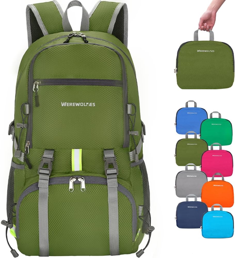 Ultralight Water Resistant Hiking Backpack for Women Men