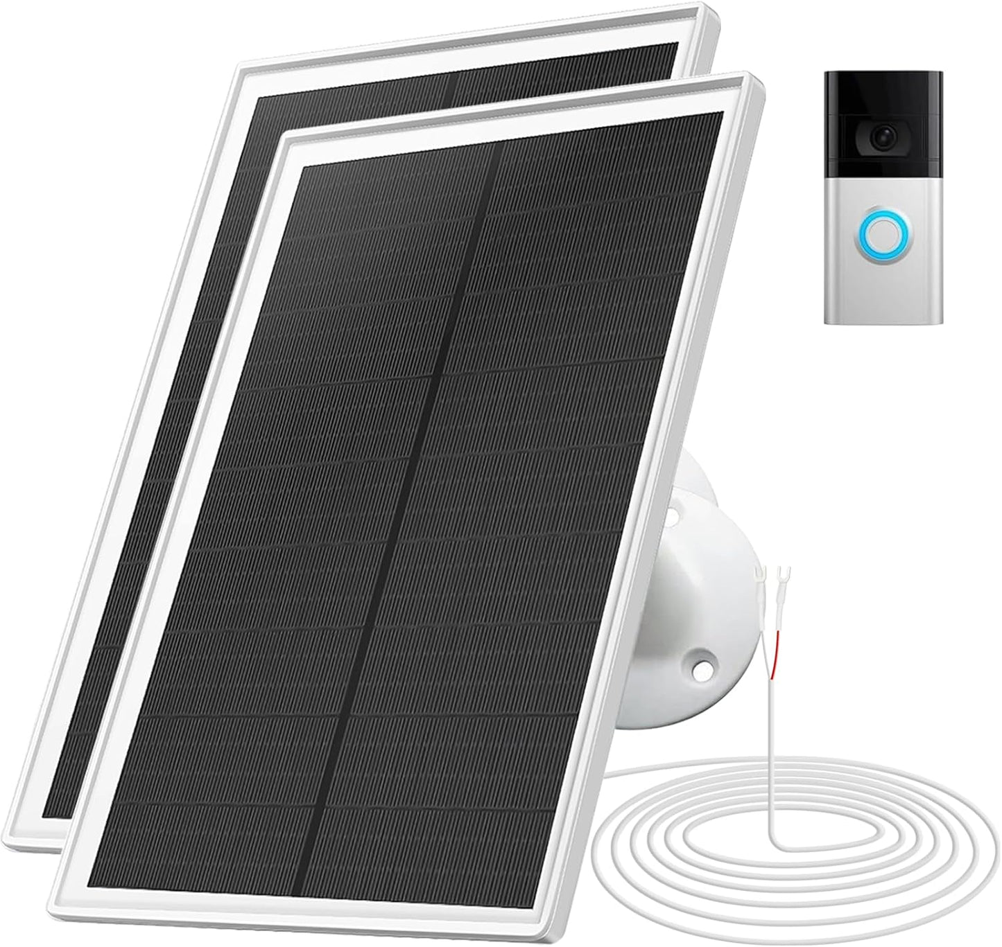 Fast Charging Solar Panel for Ring Cameras