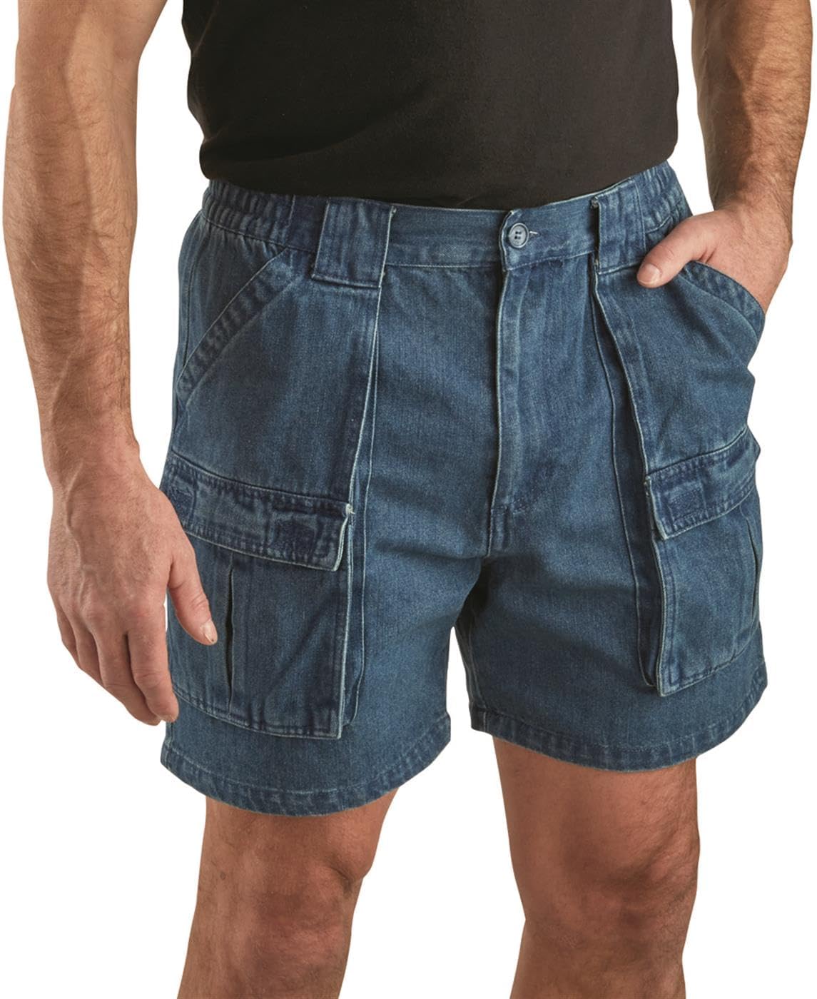 Guide Gear Cargo Shorts for Men - Comfortable 6 Inch Inseam