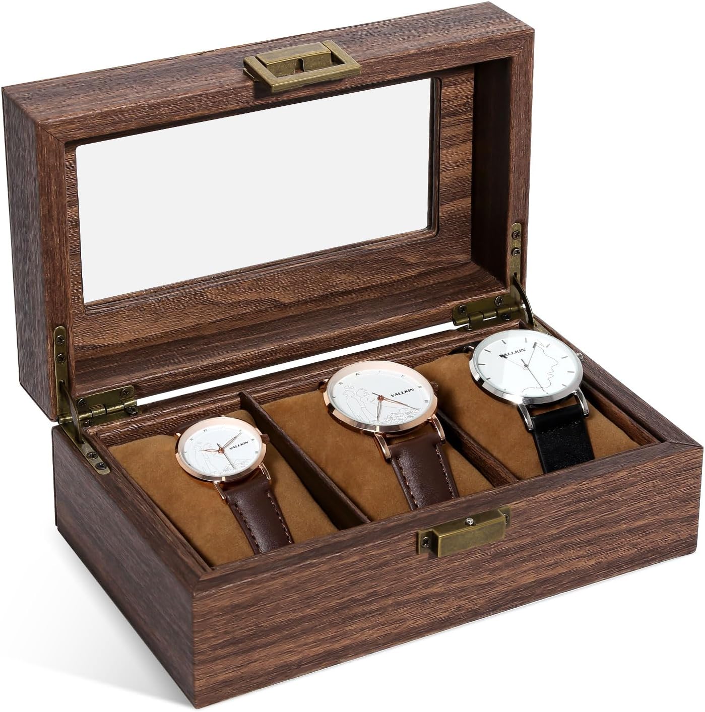 Uten 3-Slot Watch Box: Premium Organizer