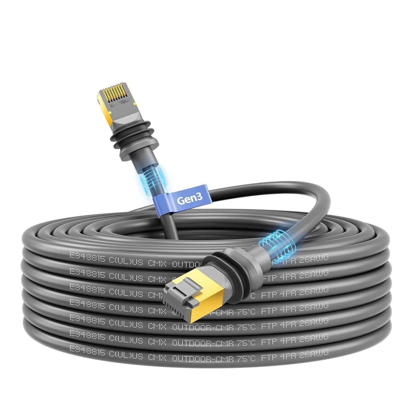 High-Speed Waterproof Starlink Cable Upgrade