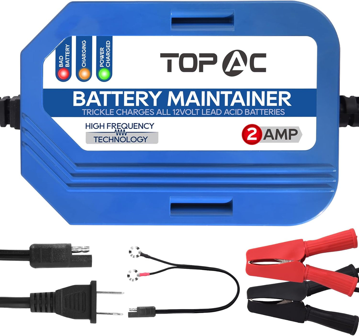 TOPAC 2A Smart Car Battery Charger