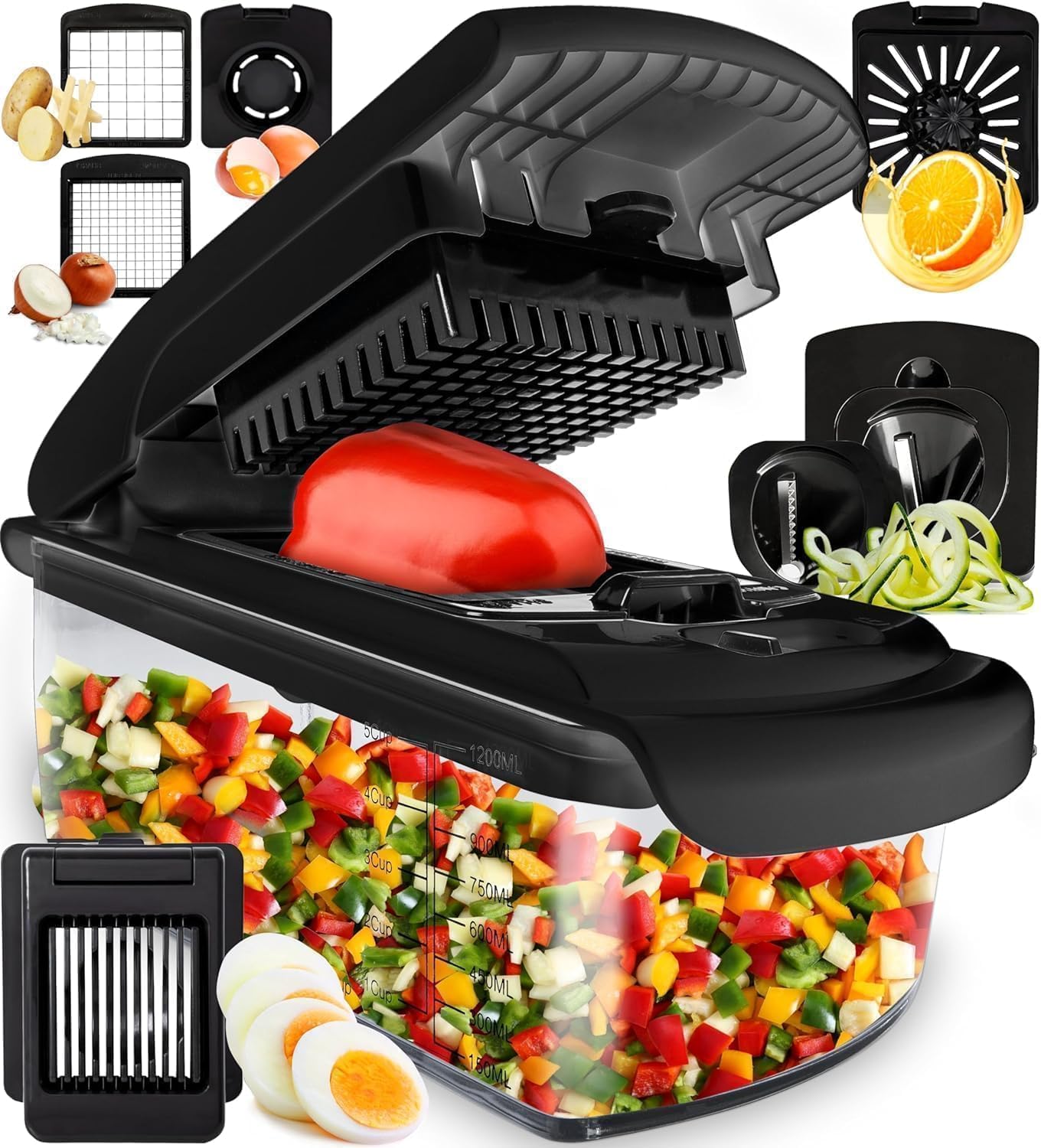 Fullstar Pro Chopper: The Ultimate Vegetable Slicer & Spiralizer