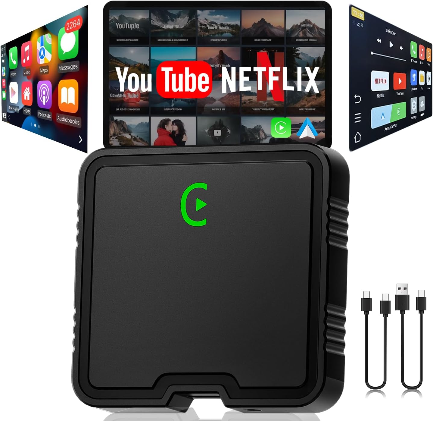 Wireless CarPlay Adapter for Seamless Connectivity and Streaming