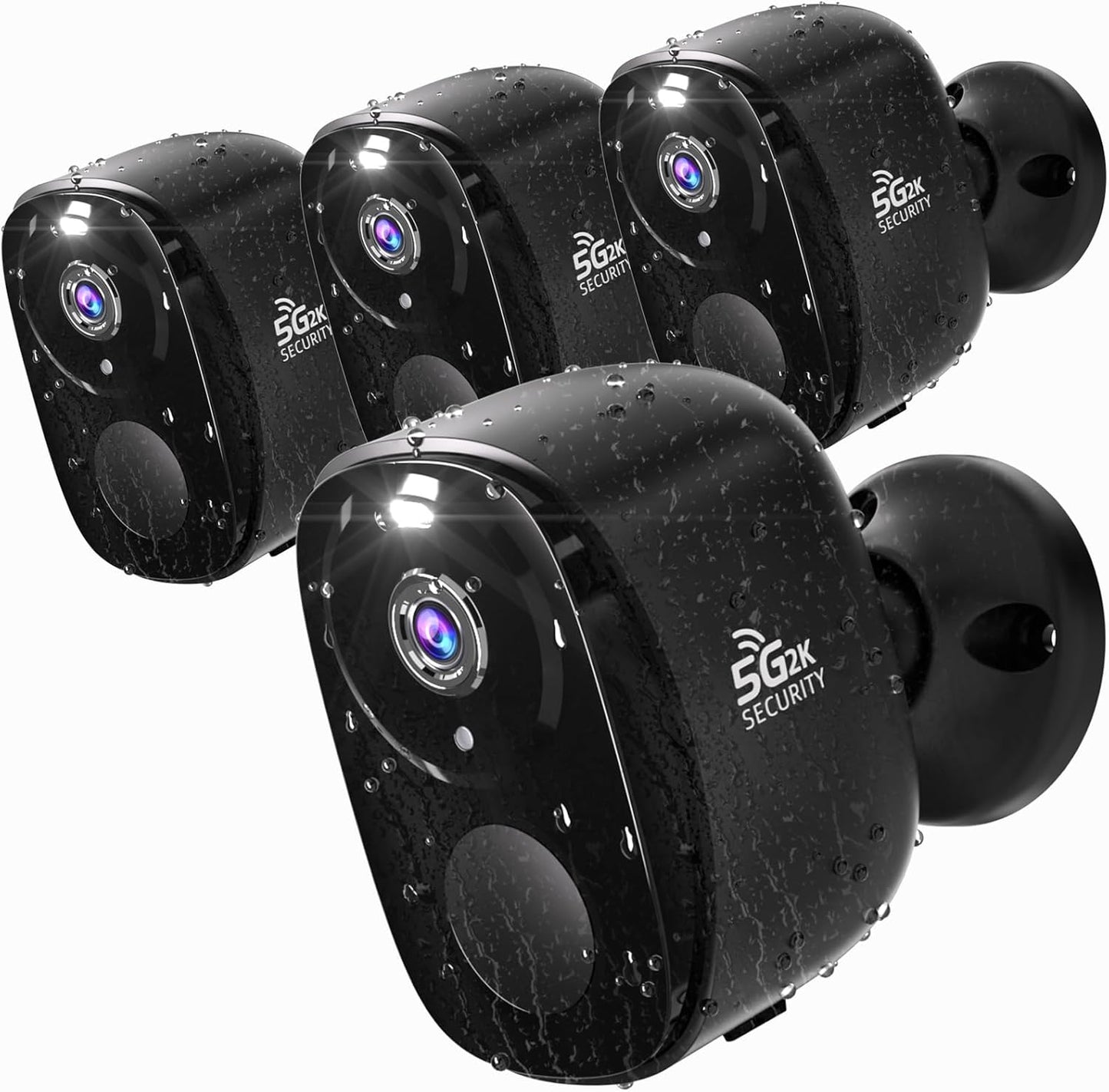 Ultimate Home Security: ELECCTV 2K Wireless 4Pack