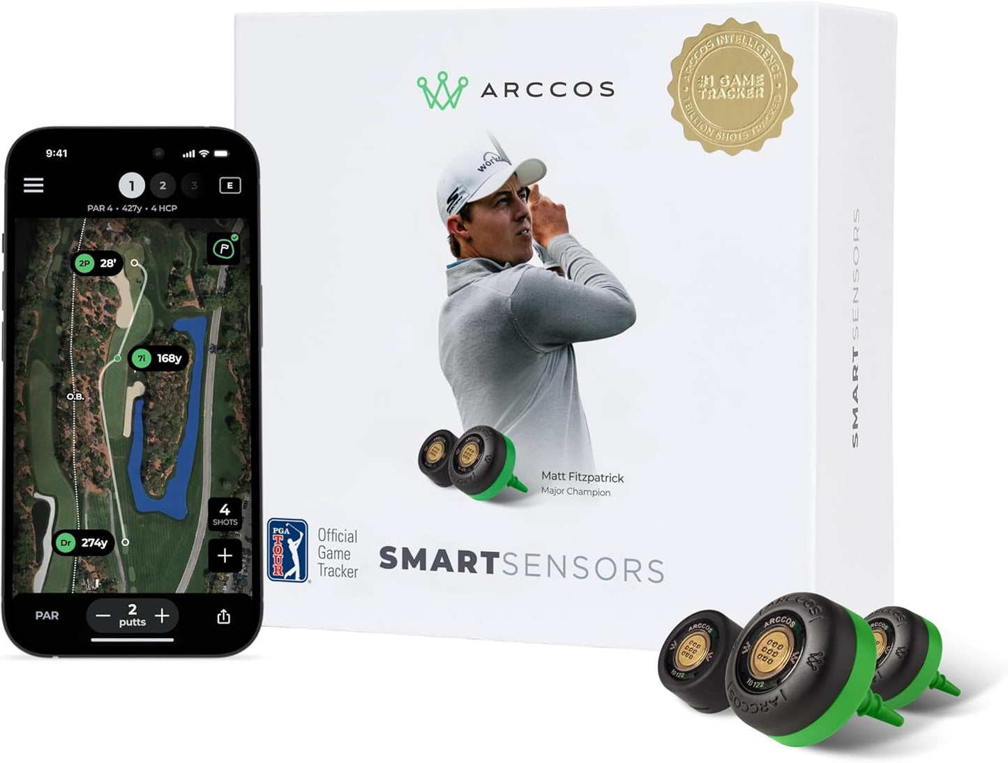 Arccos Smart Sensors: A.I. Golf Game Tracking System