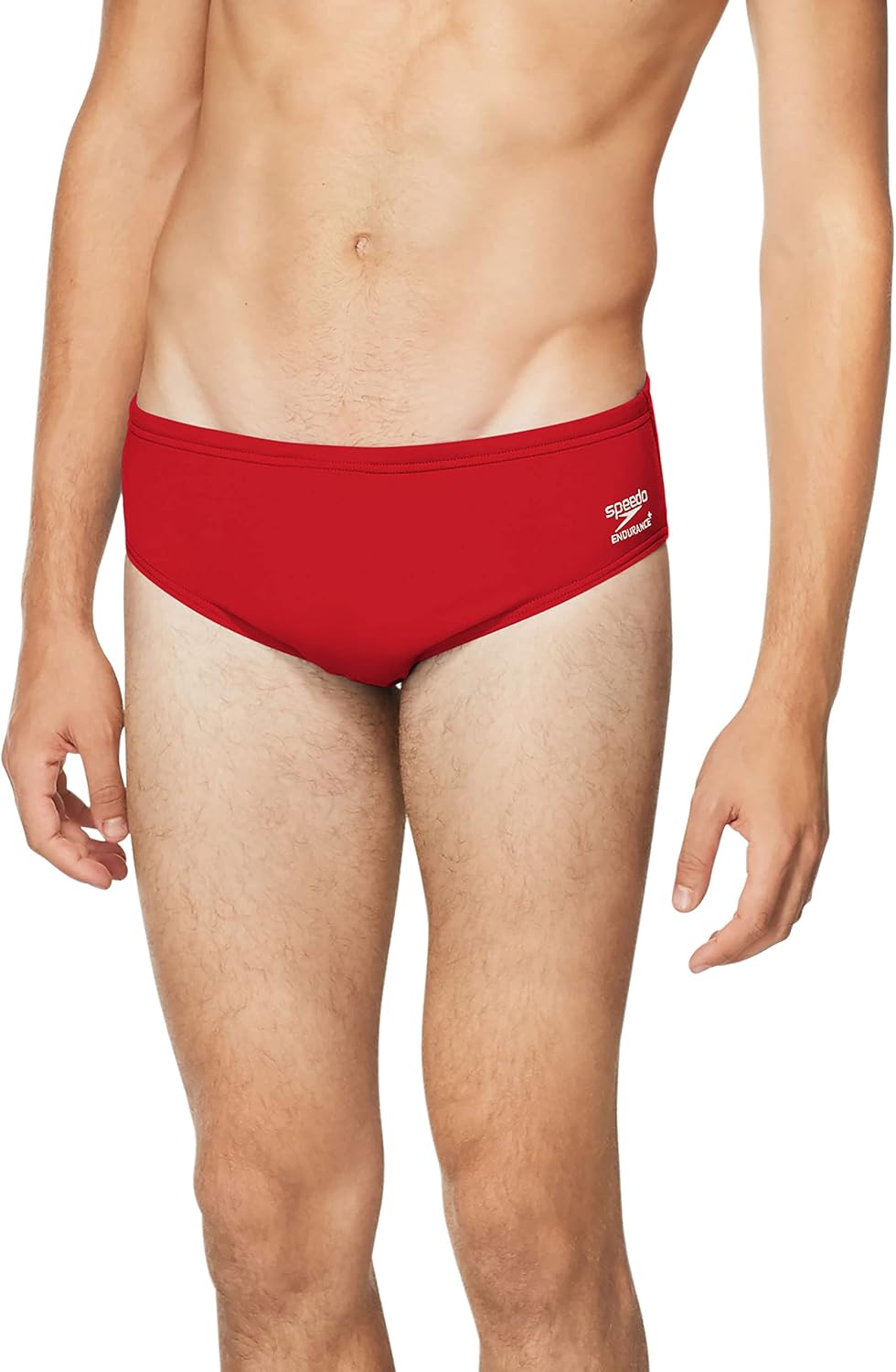 Speedo Men's Standard Swimsuit Brief Endurance+ Solid for Comfort