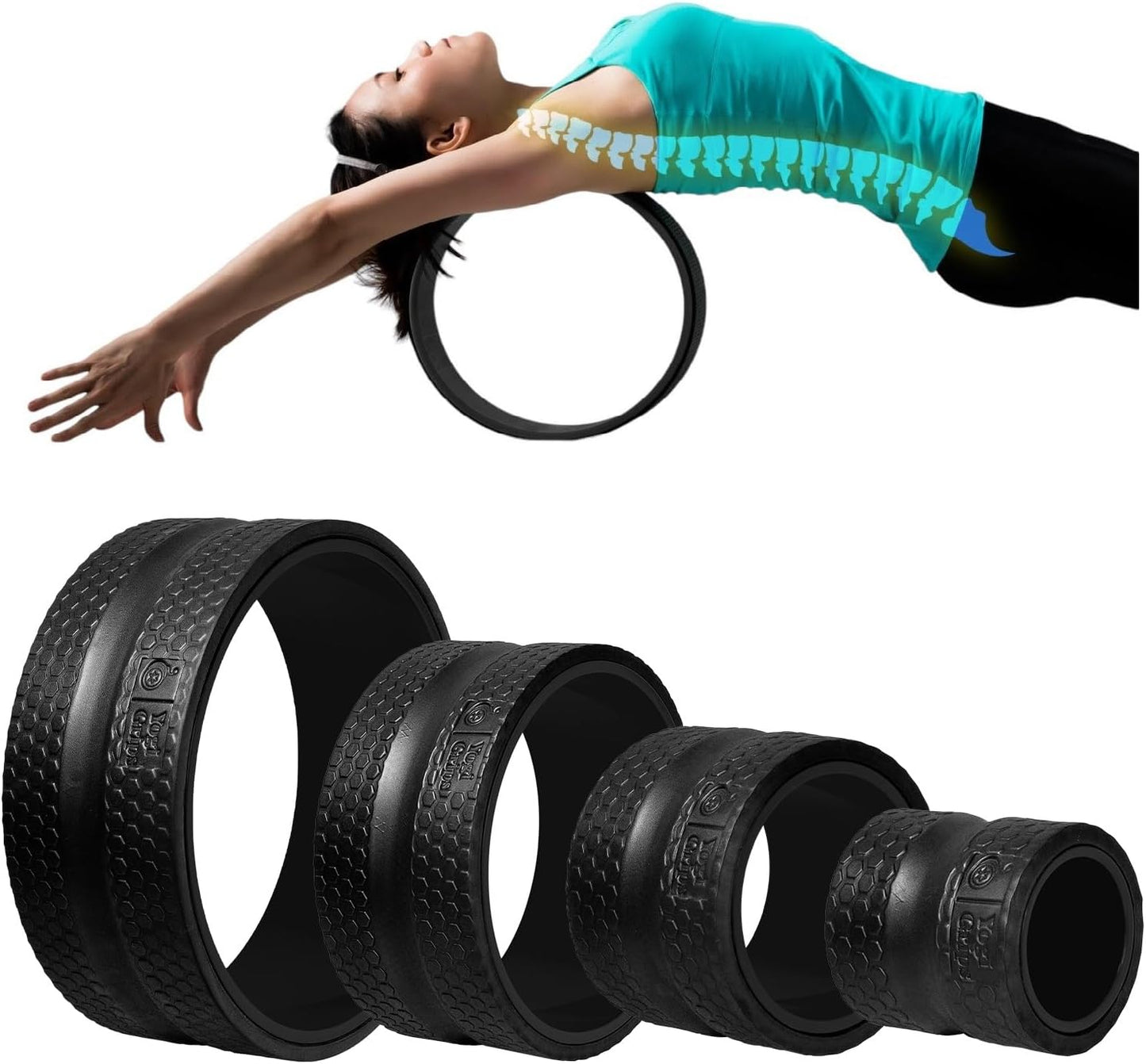 Back Pain Relief Wheel Set