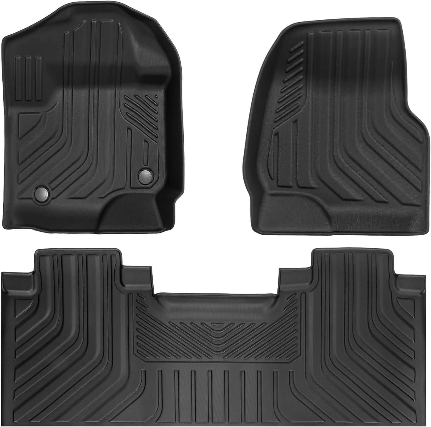 All Weather Floor Mats for Ford F250/F350 SuperCrew Cab 2017-2025