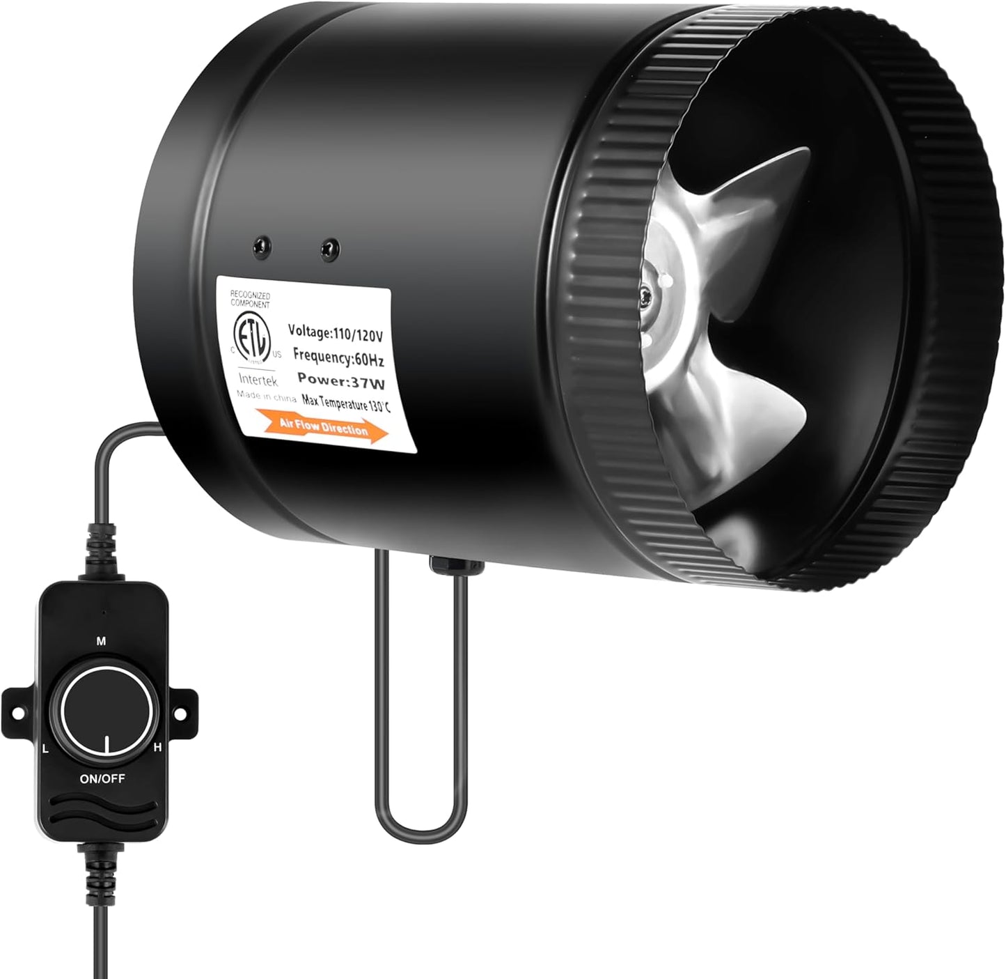6 Inline Booster Duct Fan for Efficient Ventilation Needs