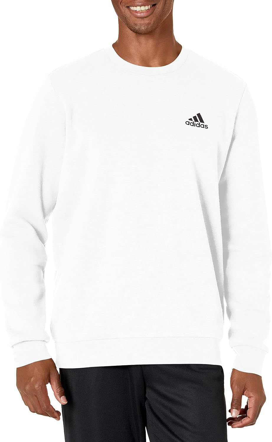 adidas Men's Essentials Fleece Sweatshirt for Total Comfort