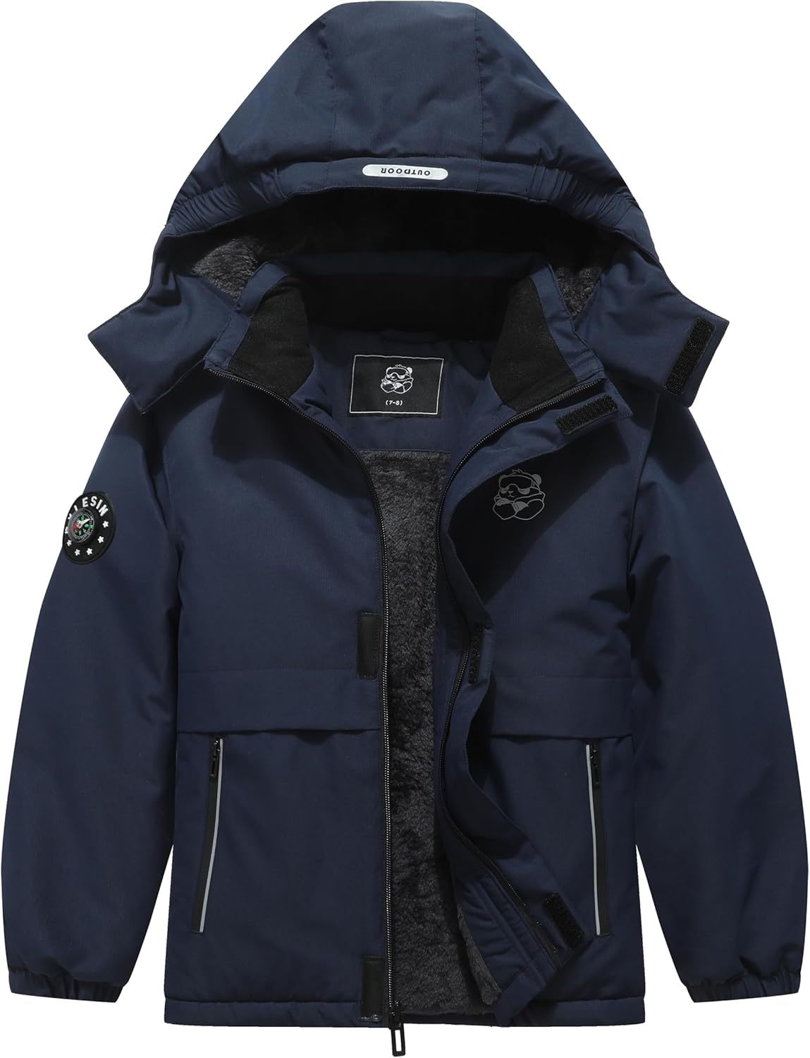 Kid's Waterproof Ski Jacket for Boys - Warm Winter Coat