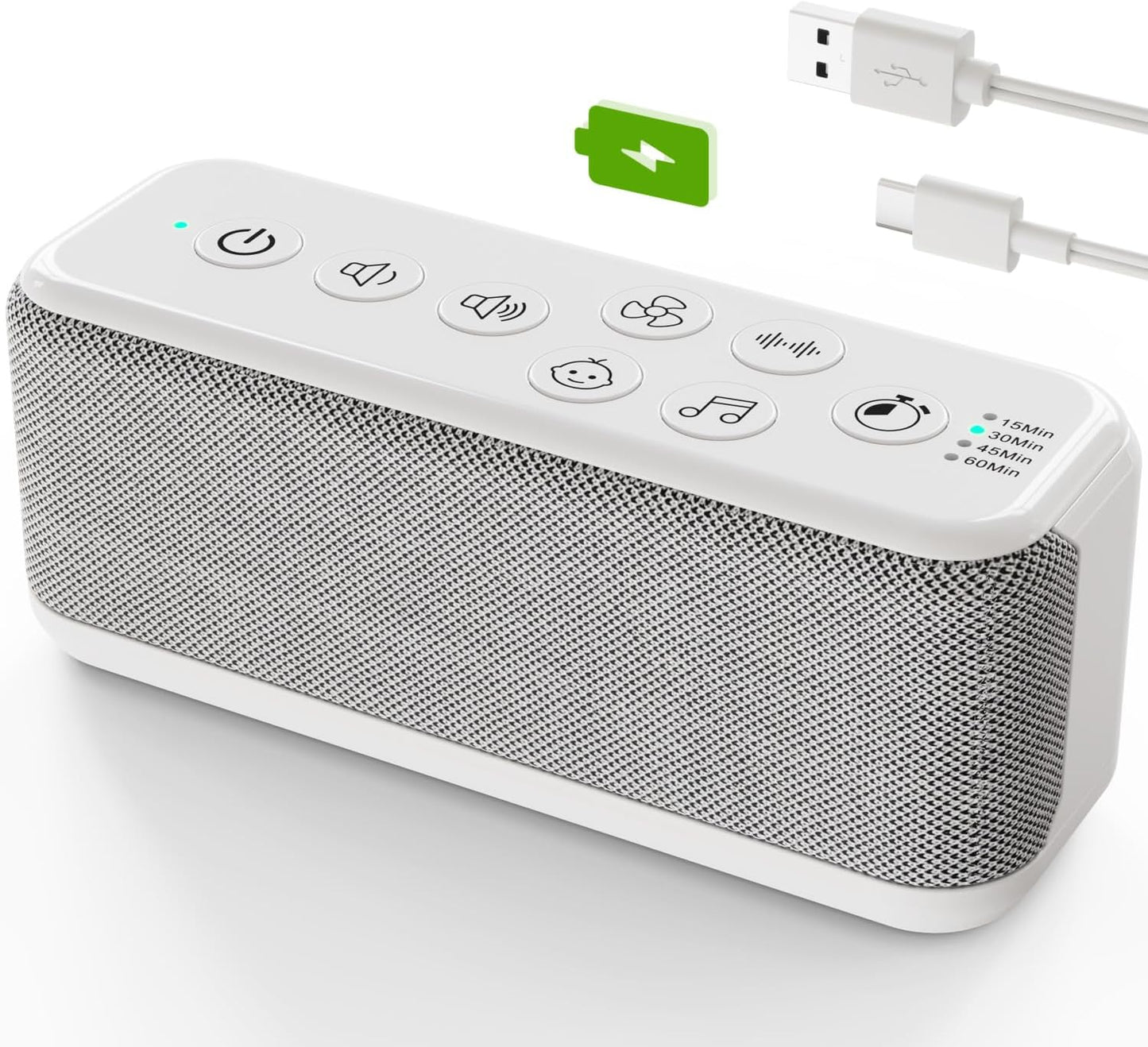 USB Rechargeable White Noise Machine - Office Privacy Expert