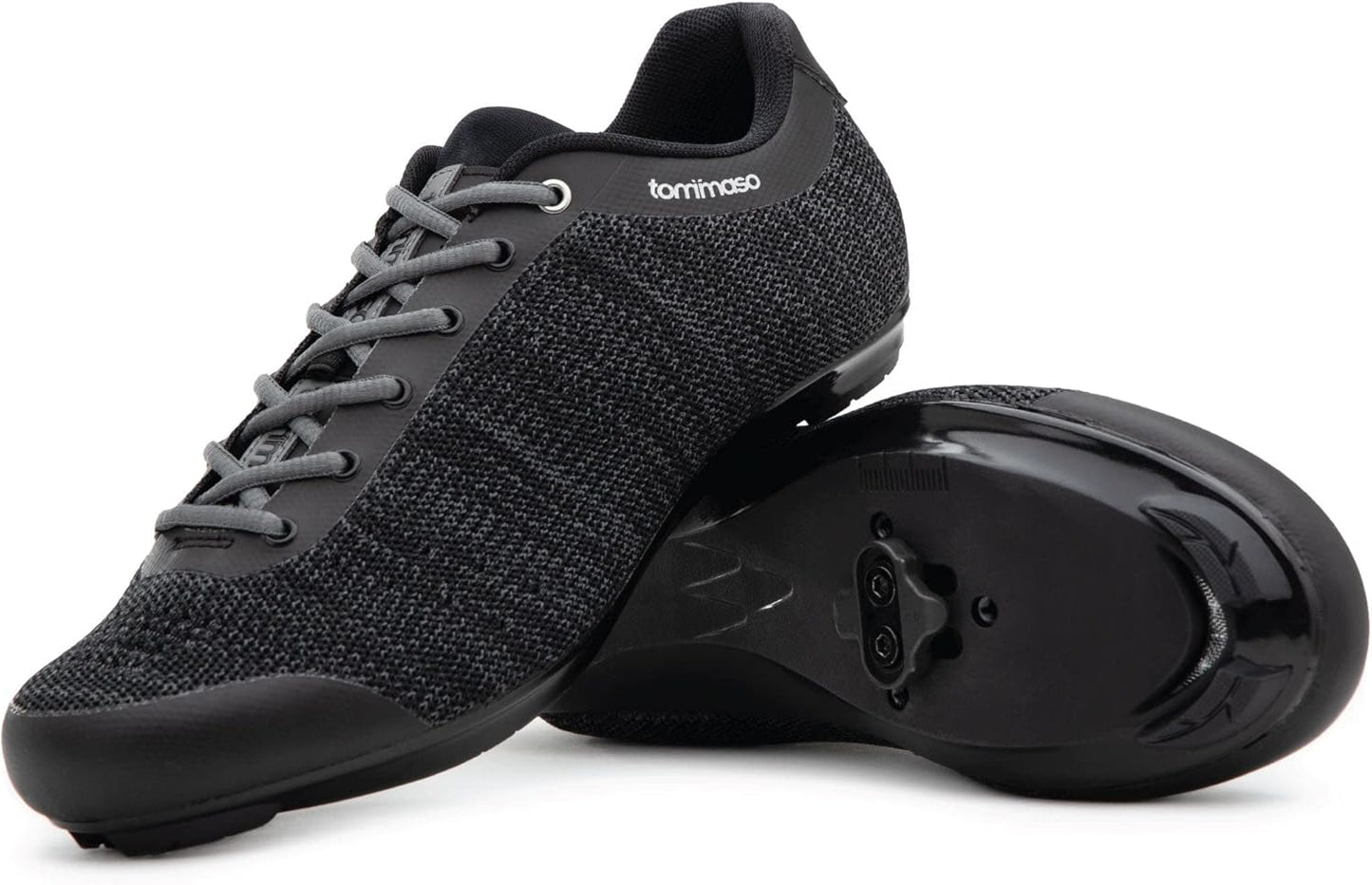 Tommaso Strada Mens SPD Cycling Shoes for Peloton & Road Bikes
