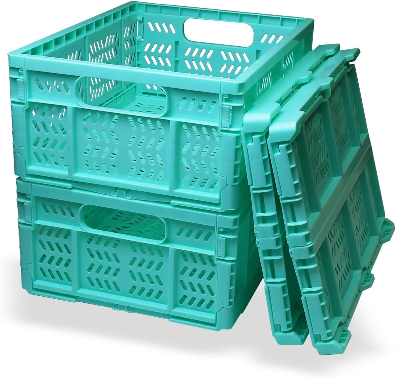 20L Folding Crates for Home and Office Storage Solutions