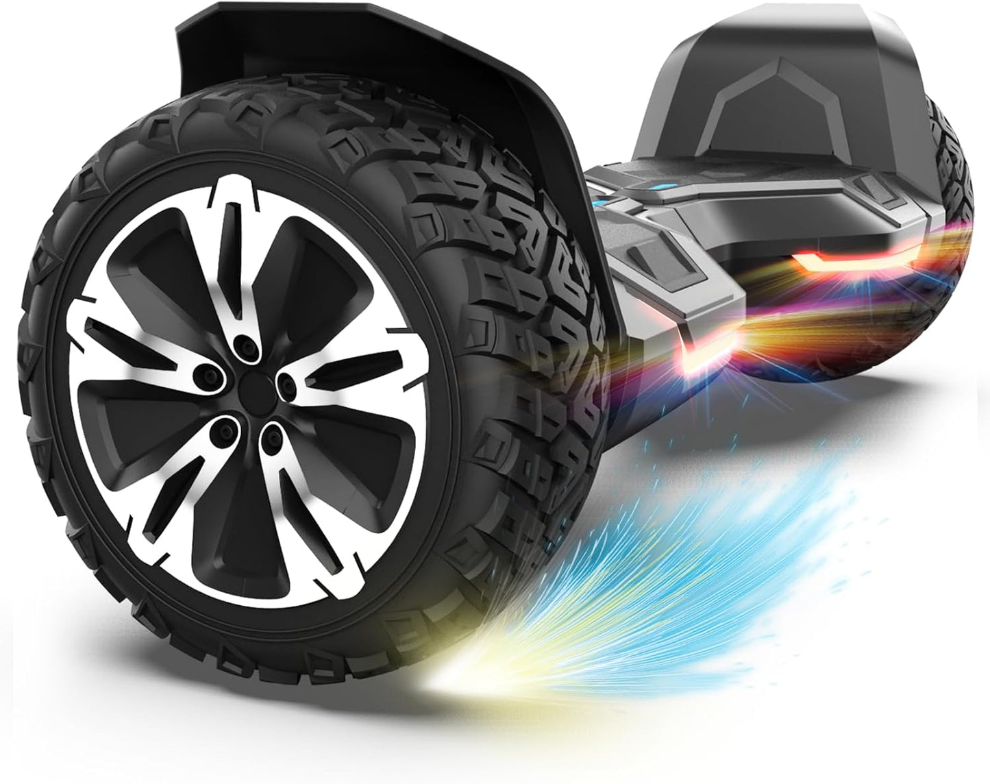 Gyroor Warrior 8.5 inch Off Road Scooter with Bluetooth Speakers
