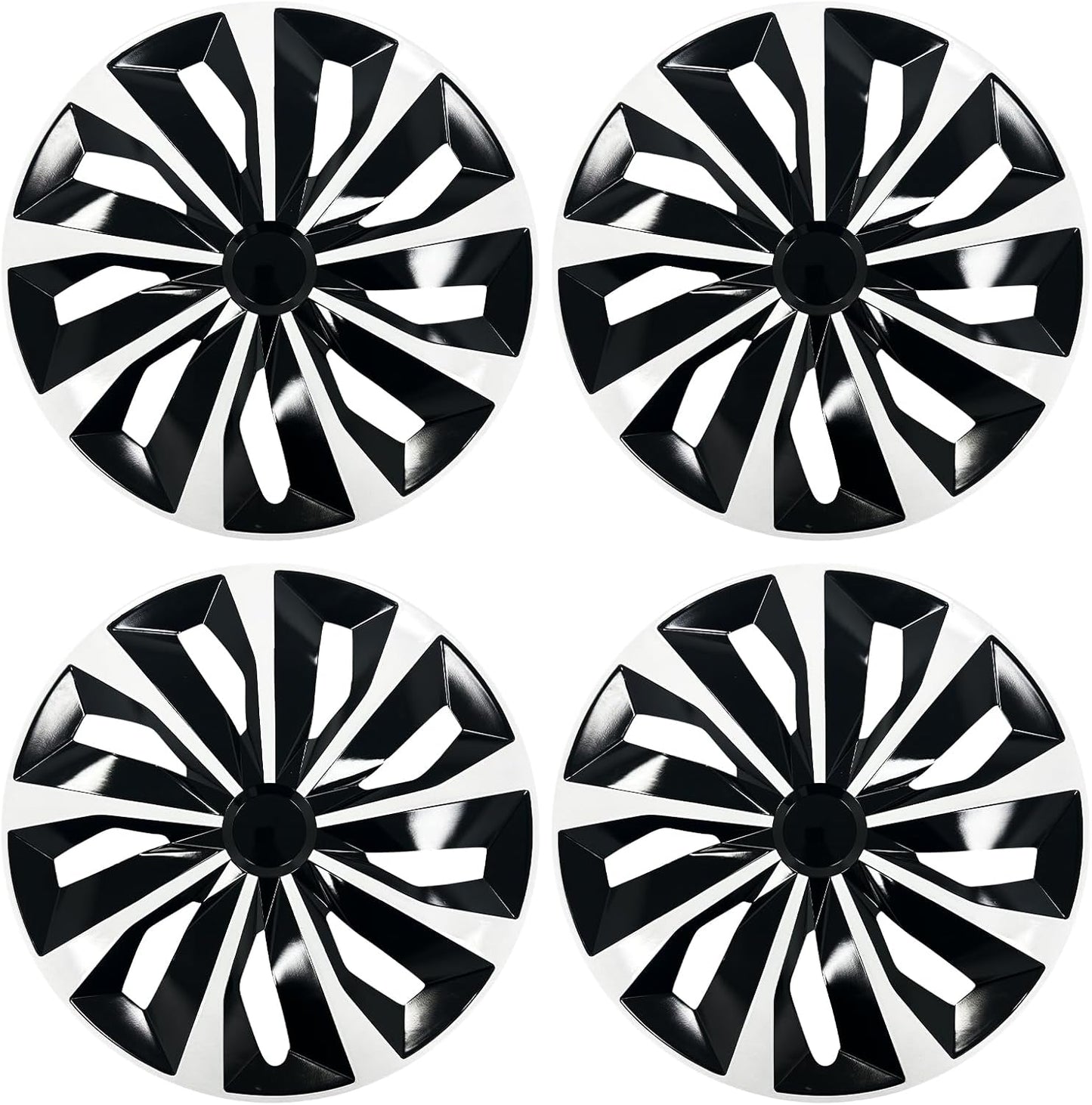 17 Inch Wheel Cover Hubcap Set for Iron Rim Vehicles - 4 Pack