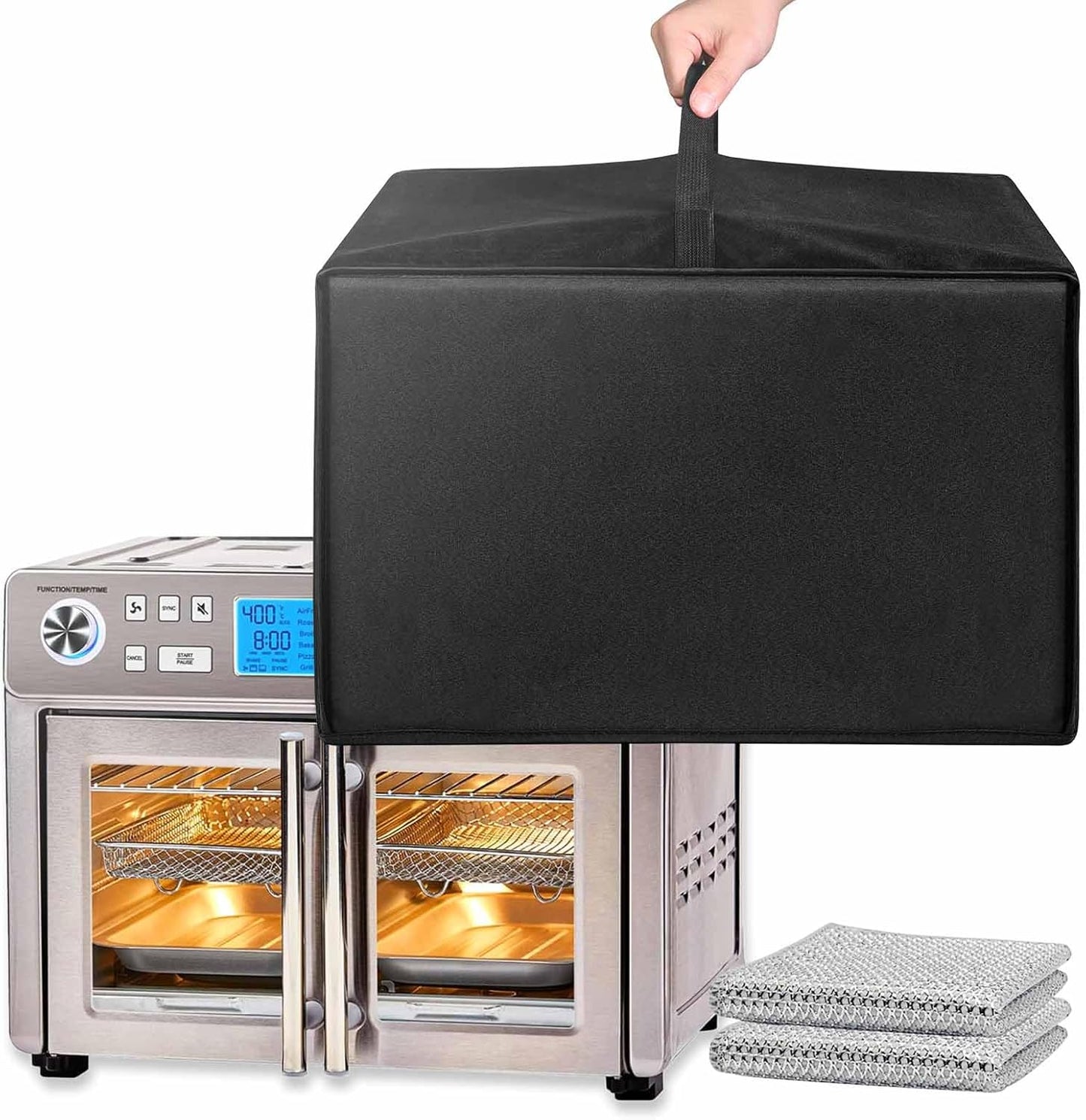 Dual Air Fryer Lid for Lagasse Fryer - Versatile Cooking