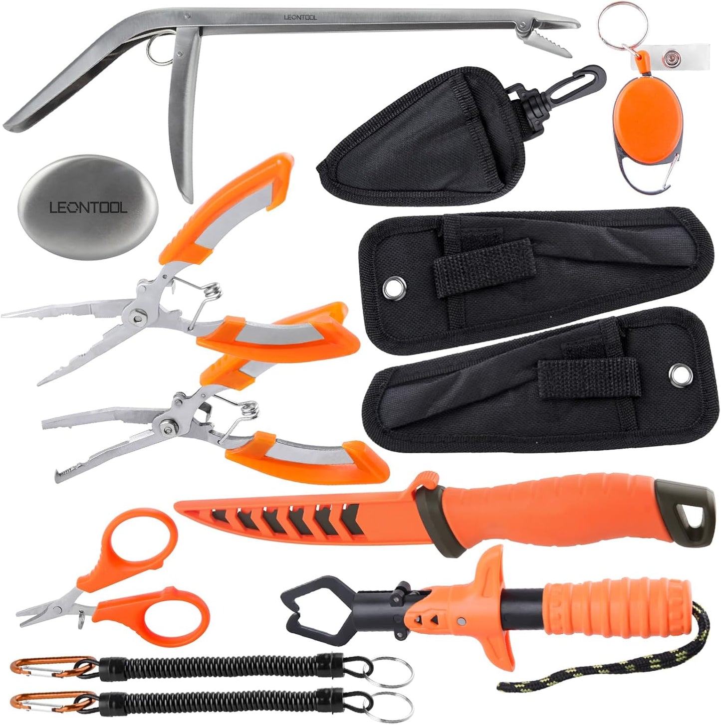 Ultimate Fishing Tool Kit by LEONTOOL - Total Angler's Essential