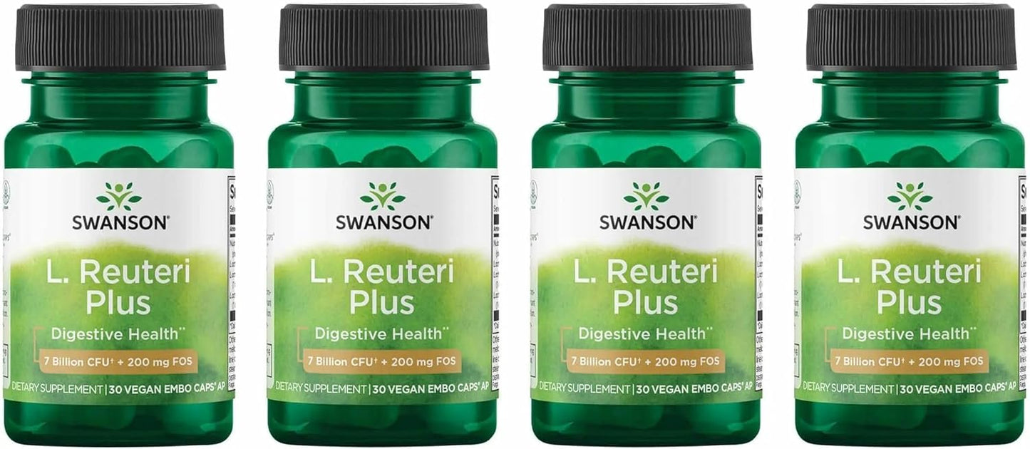 Swanson L. Reuteri Probiotic Plus for Optimal Gut Health
