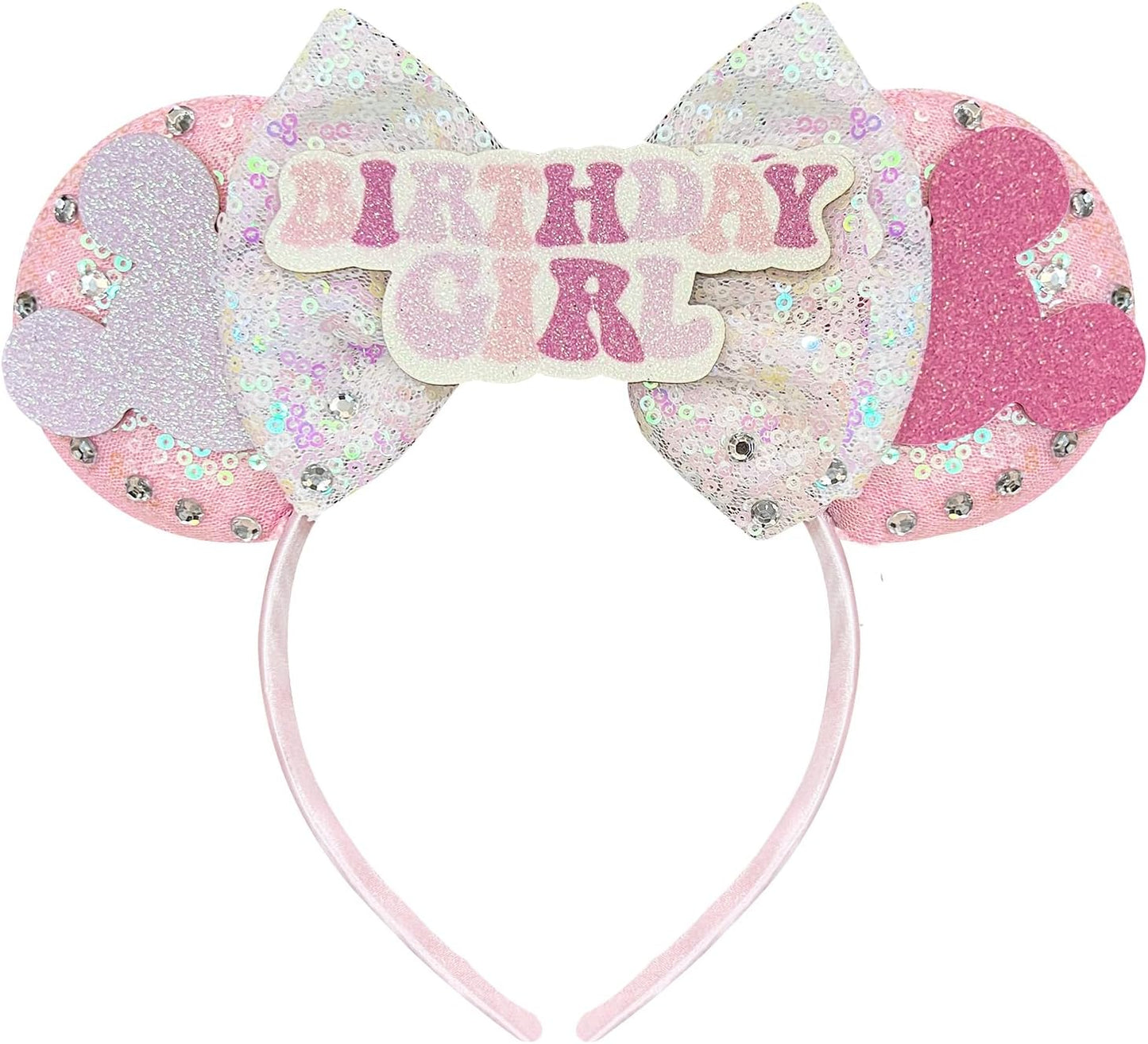 Sparkling Mouse Ears Headband - Party Perfect!