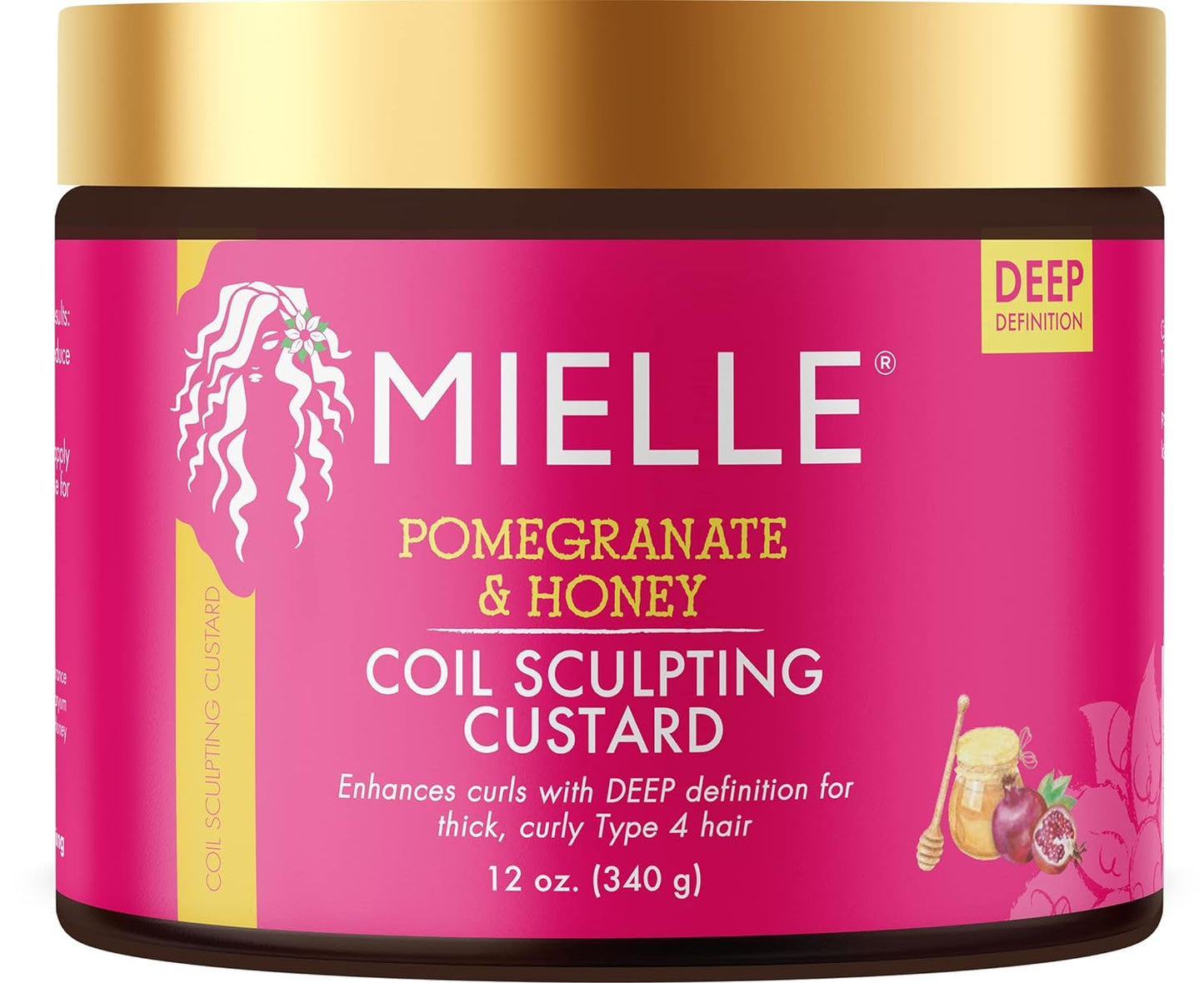 Mielle Pomegranate Sculpting Custard - Ultimate Curl Definition