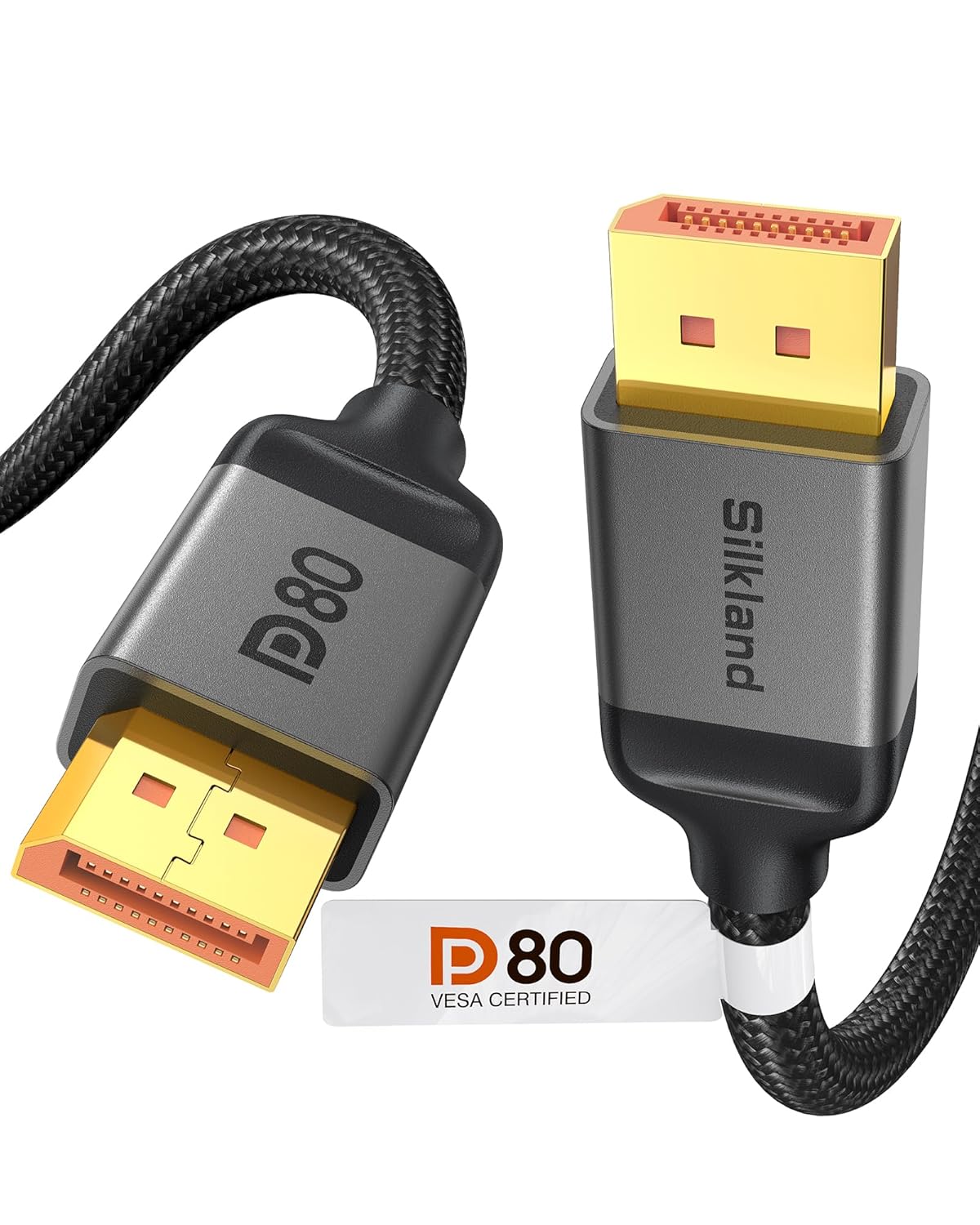 Silkland 80Gbps DisplayPort Cable: 8K @ 240Hz Speed