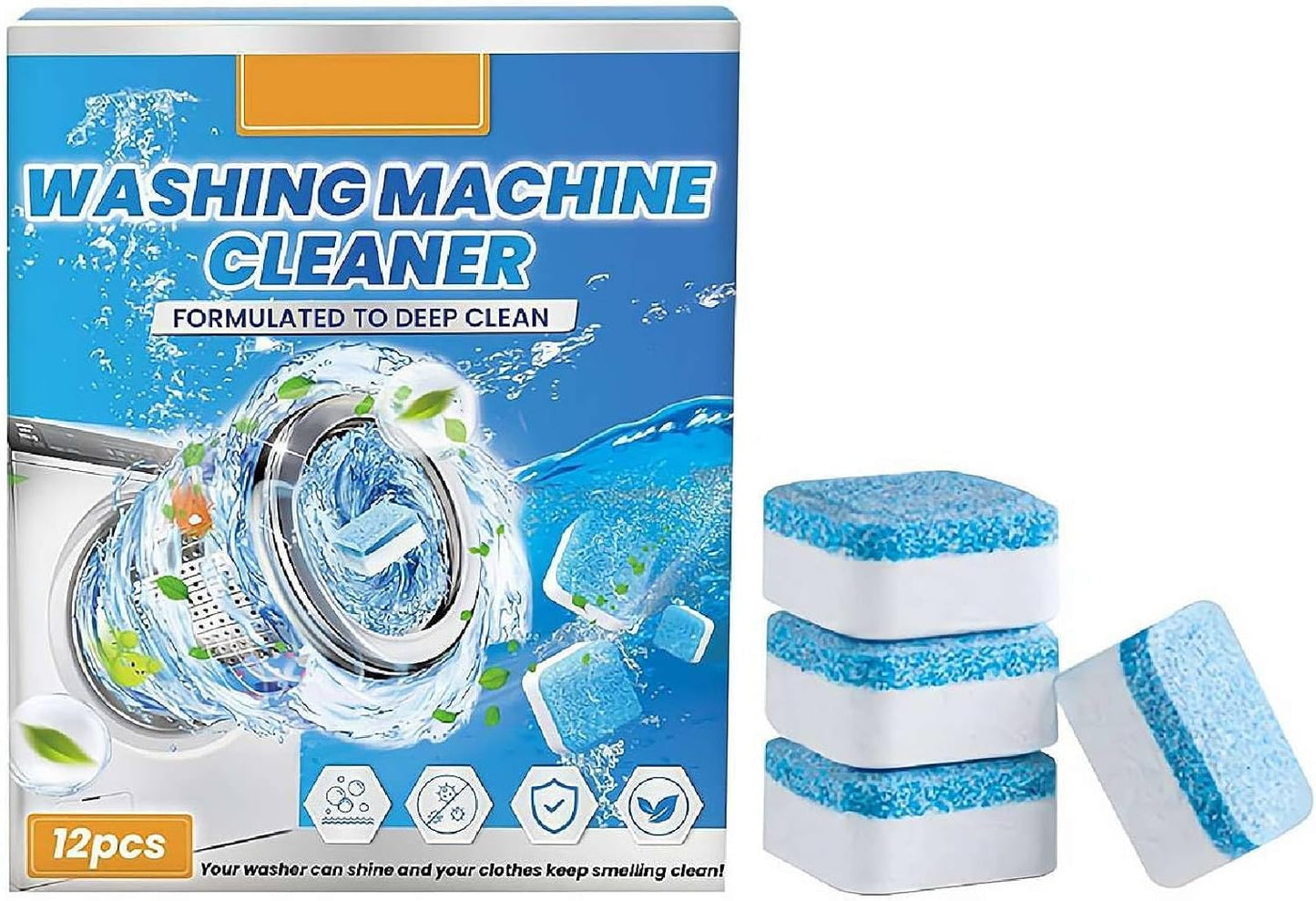 Deep Clean 12 Pack Washer Tablets