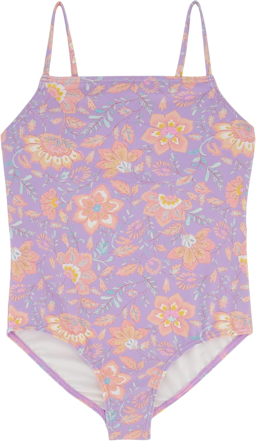 Billabong Girls One-Piece Swimsuit with UPF 50+ Sun Protection