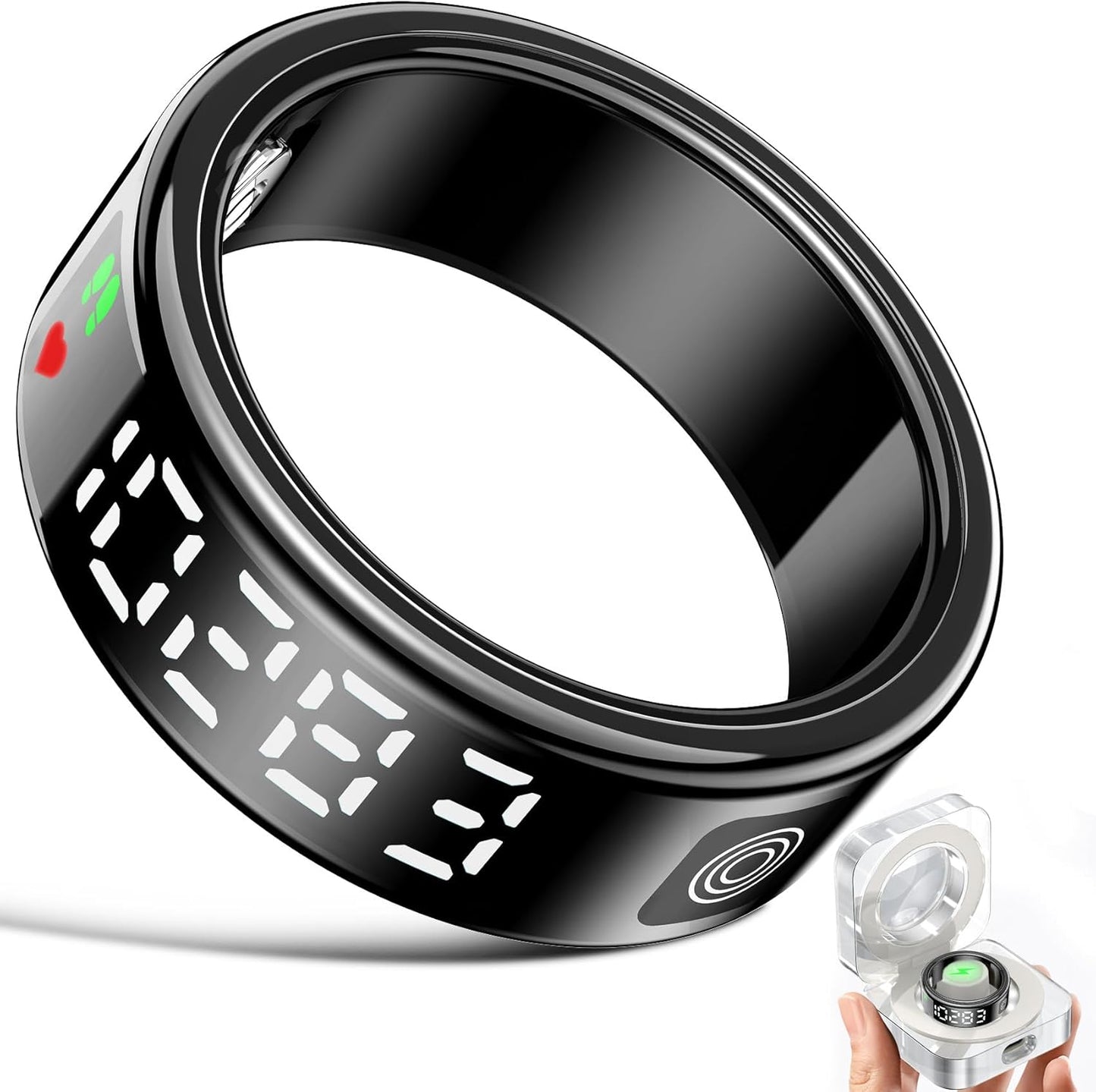 Gwenland Smart Health Ring - Fitness Tracker for iOS/Android