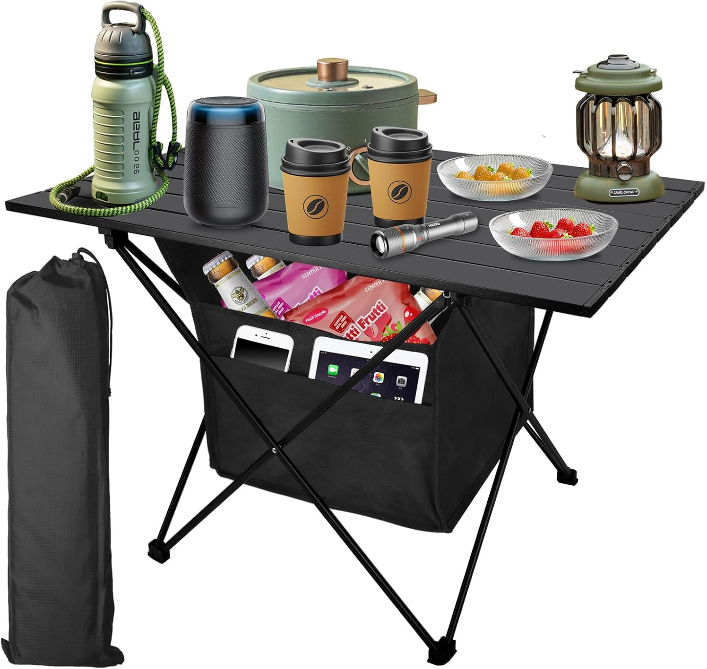 Foldable Camping Side Table for Outdoor Adventures and Picnics