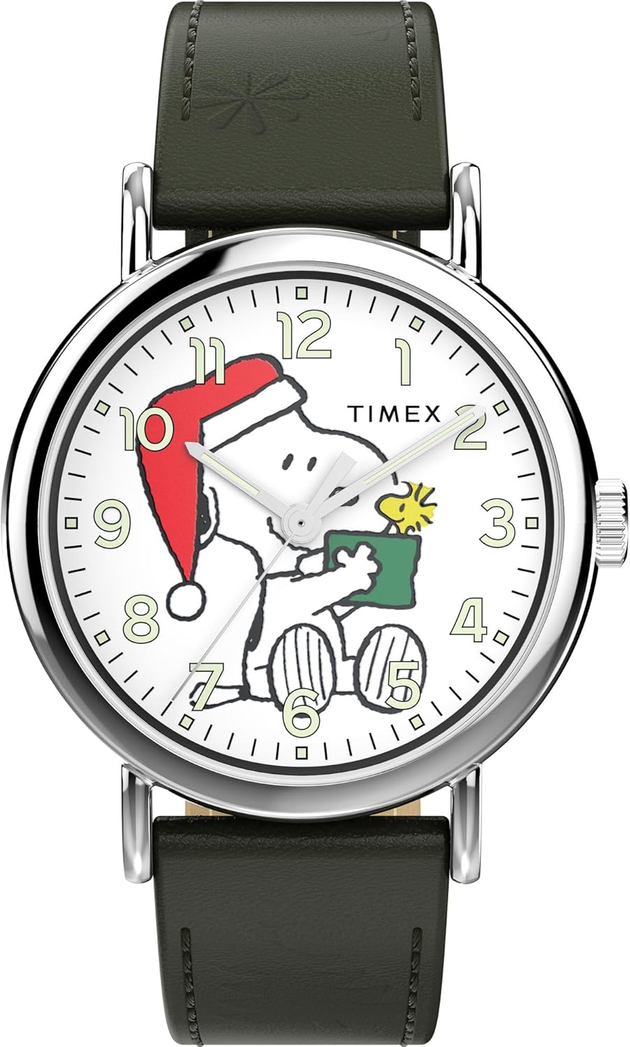 Timex Men's Weekender 40mm Watch with Snoopy and Woodstock Design