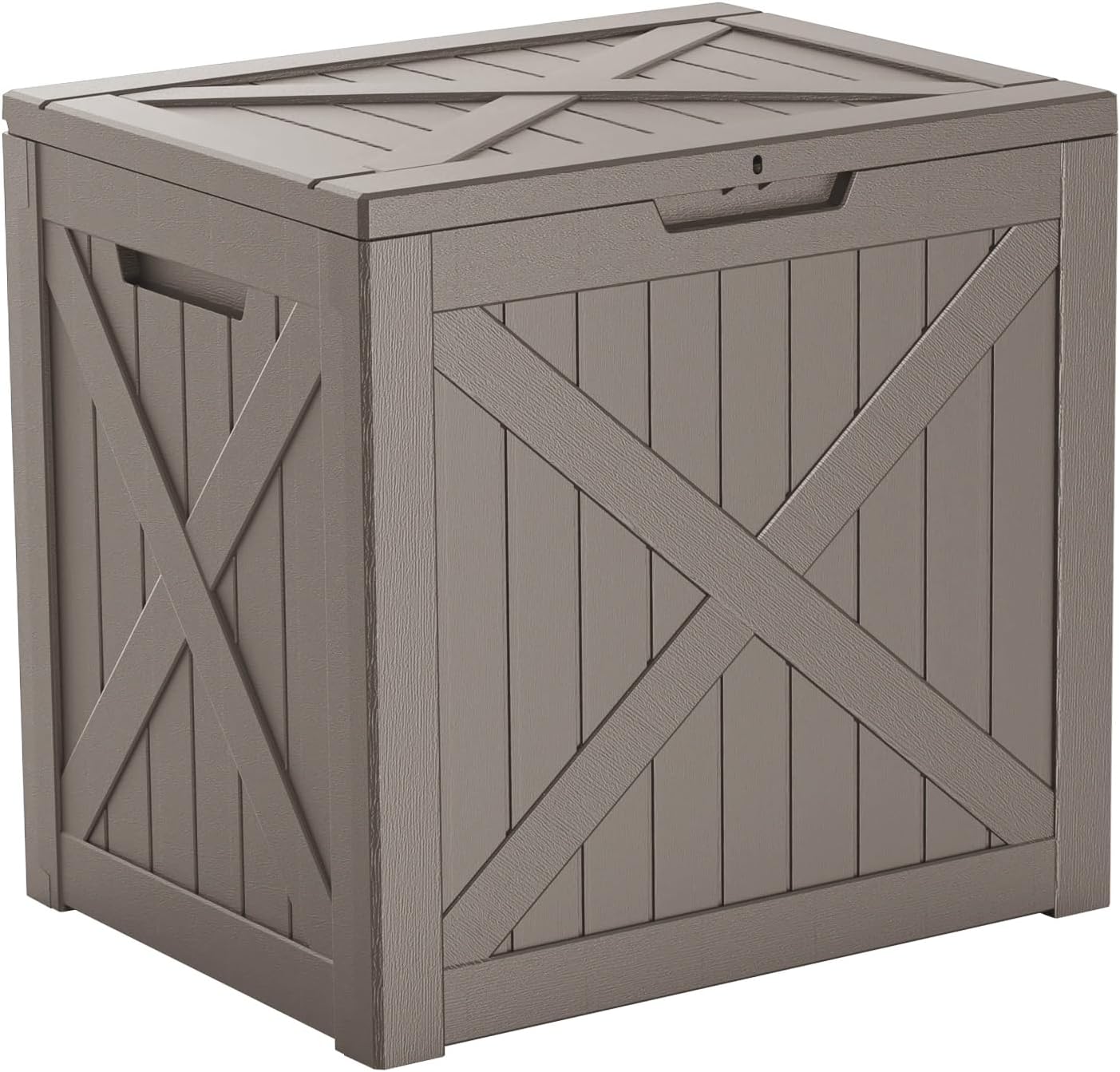 38 Gallon Outdoor Deck Box for Storage and Patio Furniture