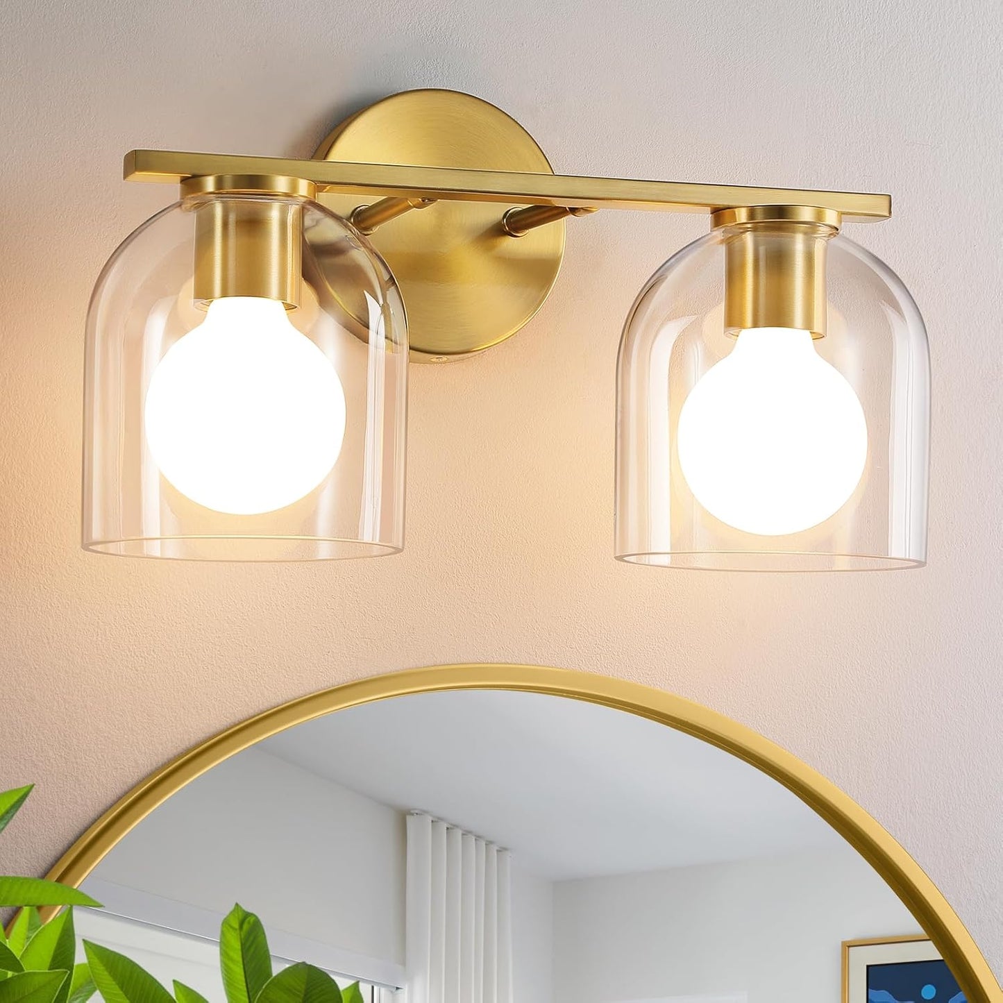 Modern Gold Bathroom Vanity Light Fixtures for Elegant Spaces