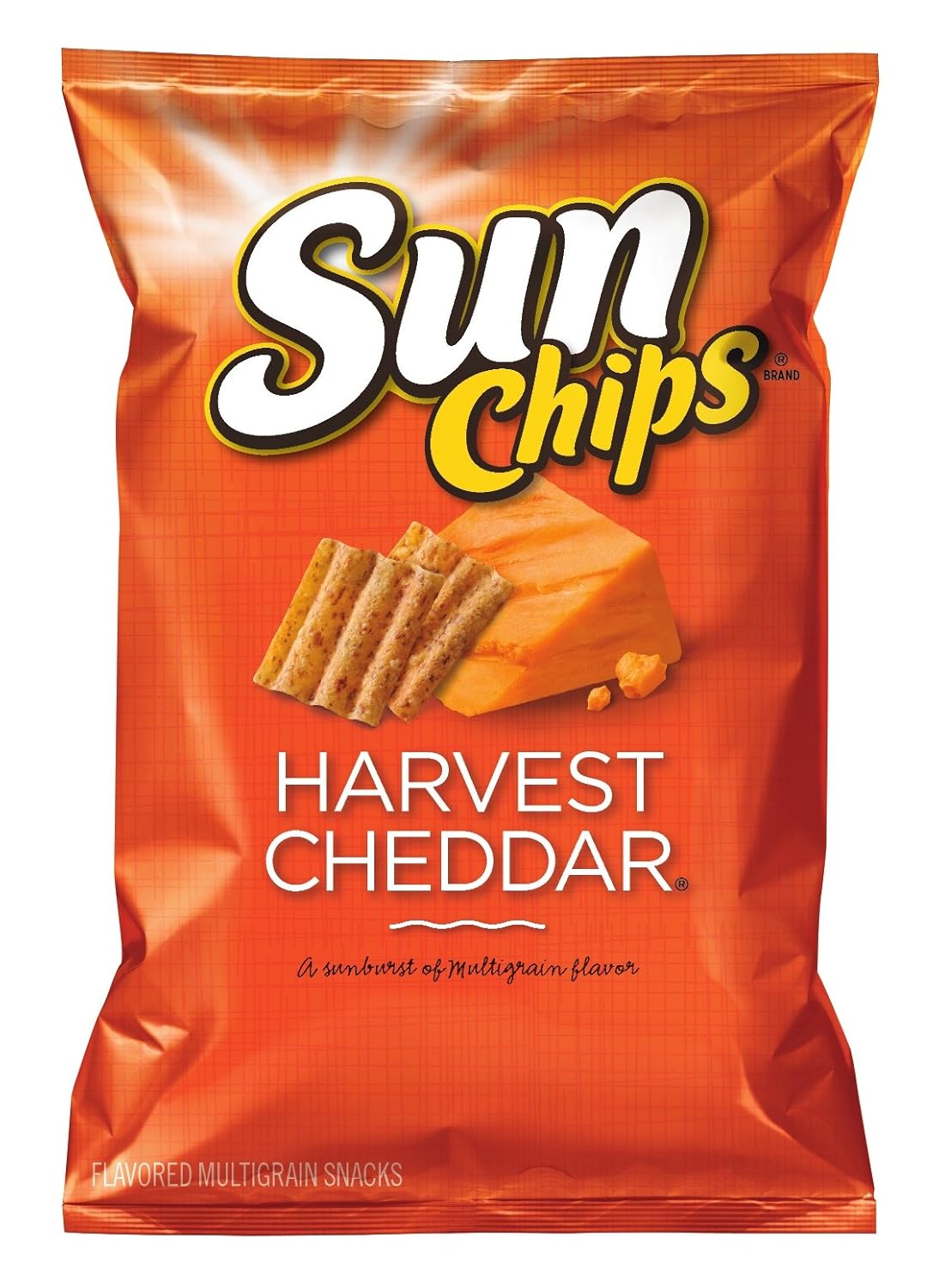 Sunchips Multigrain Snacks Harvest Cheddar Flavor Pack of 24