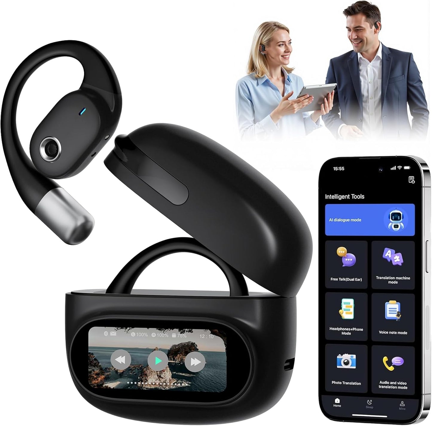 AI Translation Earbuds for Real Time Language Support and Travel