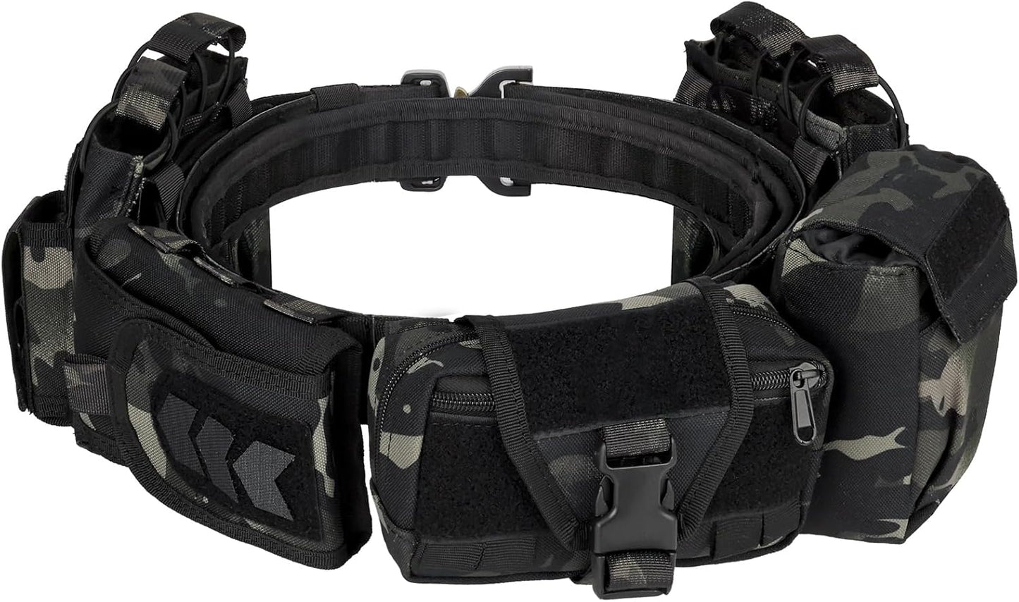 YAKEDA Tactical Battle Belt for Law Enforcement and Utility Use